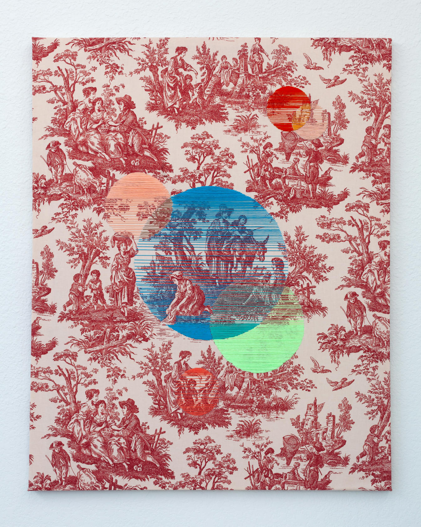 Suchitra Mattai, Inner strength (spheres of influence), 2020