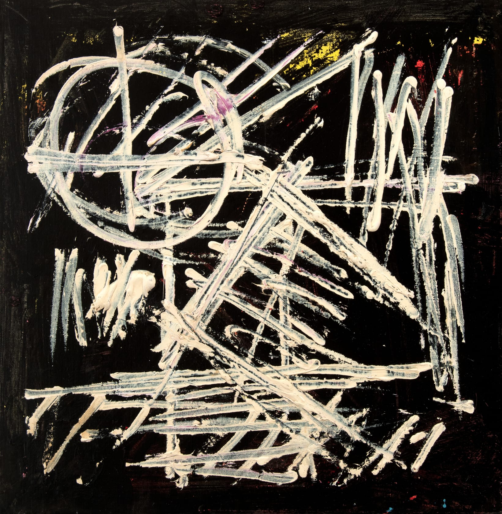 Michael (Corinne) West Point Blank, 1982 Oil on canvas, 25 3/4 x 25 in. (65.4 x 63.5 cm)