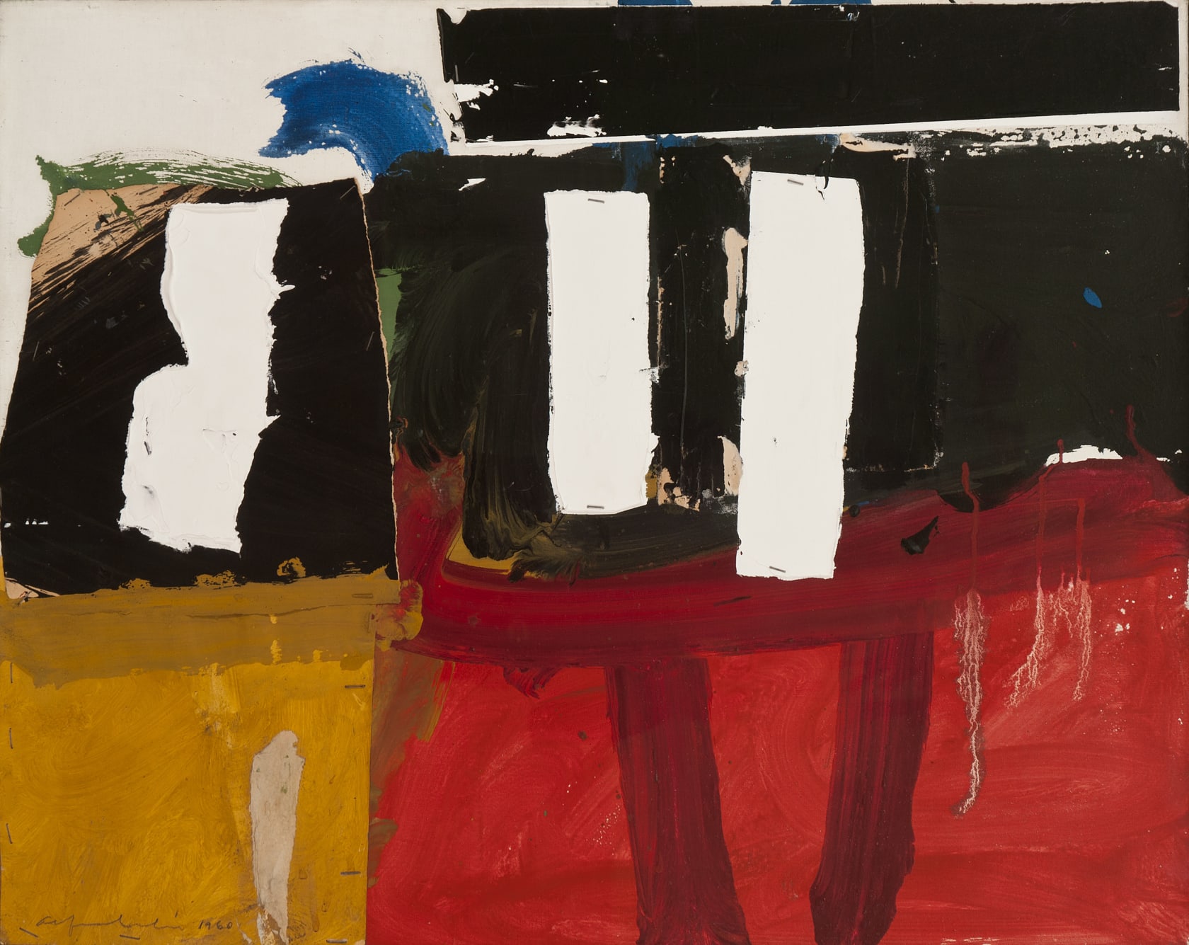 Alfred Leslie, Noah's Collage, 1960