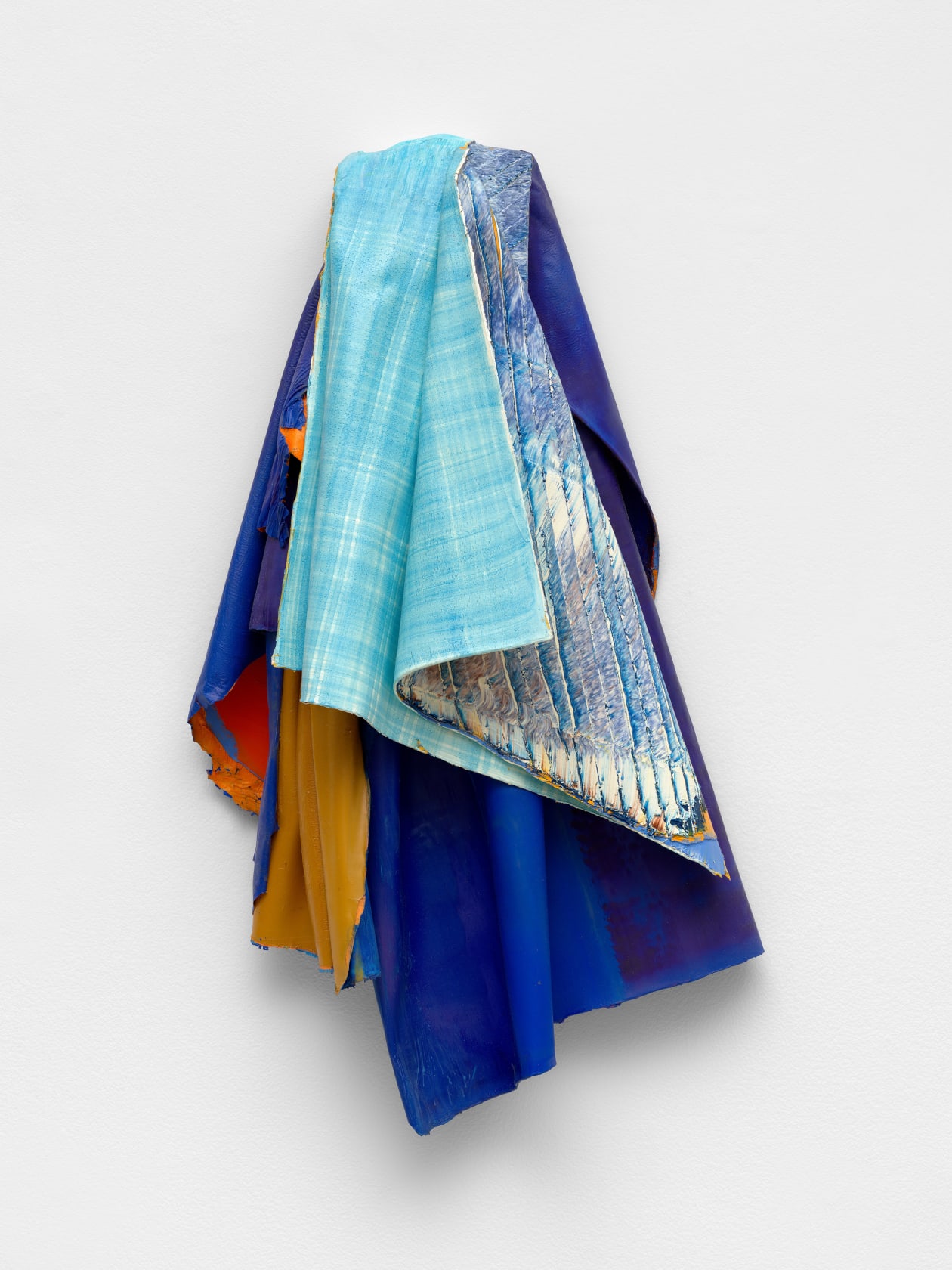 Leslie Wayne Paint/Rag 73, 2018 Oil on panel, 23 1/2 x 14 x 6 in. (59.7 x 35.6 x 15.2...