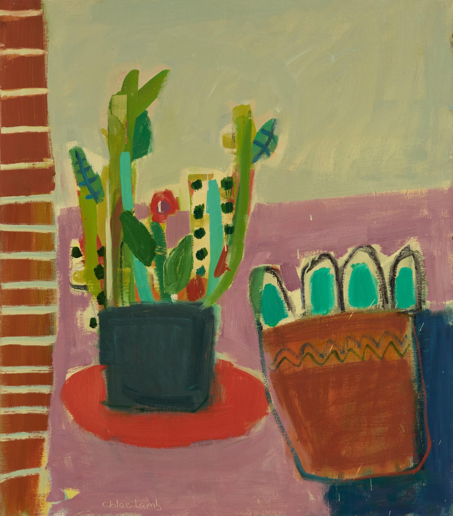 Chloë Lamb, A Couple for the Courtyard, 2022