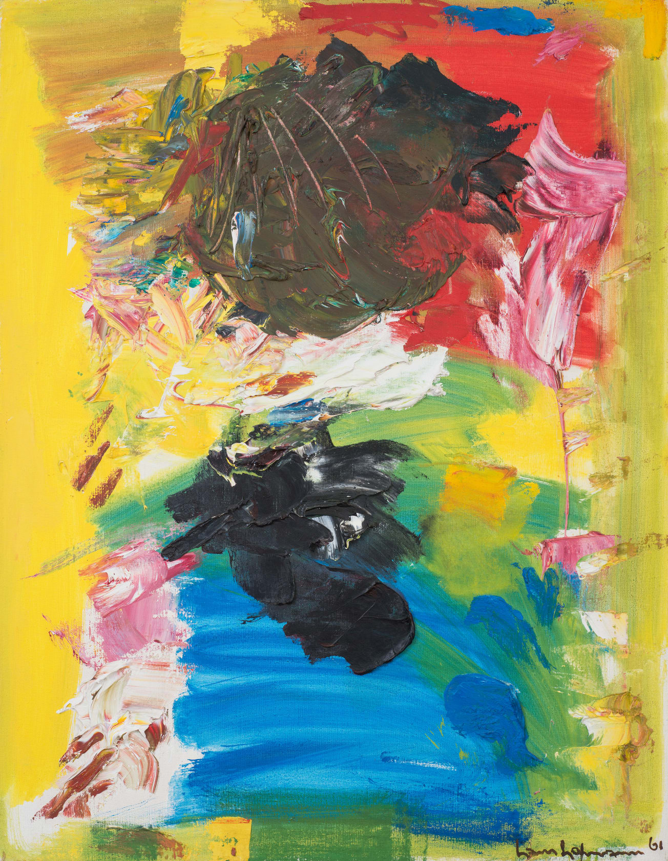Hans Hofmann, Shangri-La, 1961