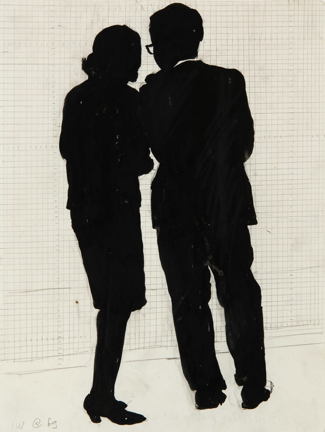 Idelle Weber, Isn't Agnes Martin, 1969