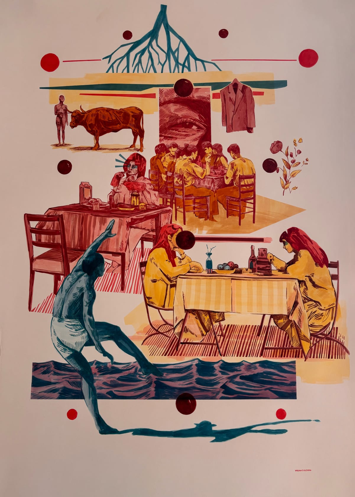 William Buchina, "But you might ask, 'Why should we do this?' #3, 2025