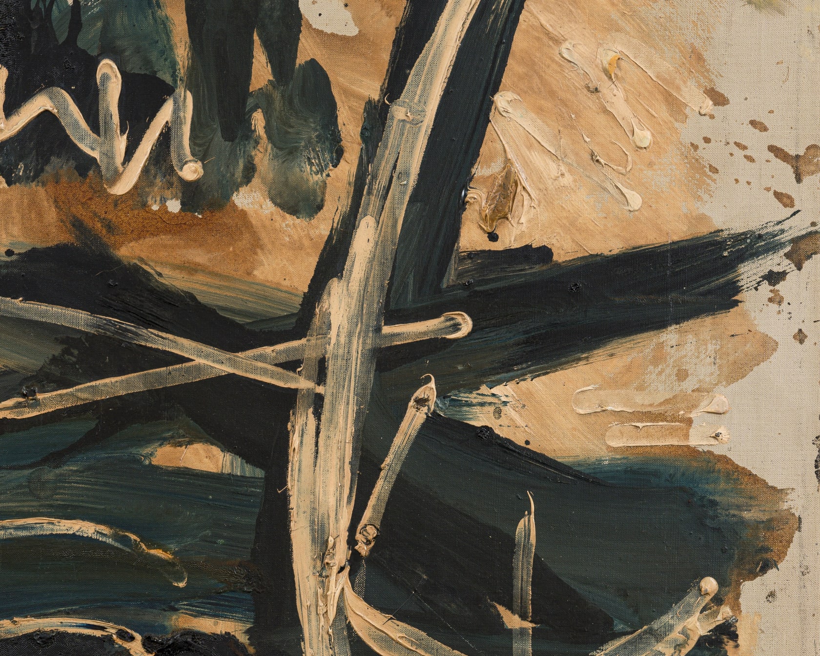 Michael (Corinne) West, White Writing, 1966