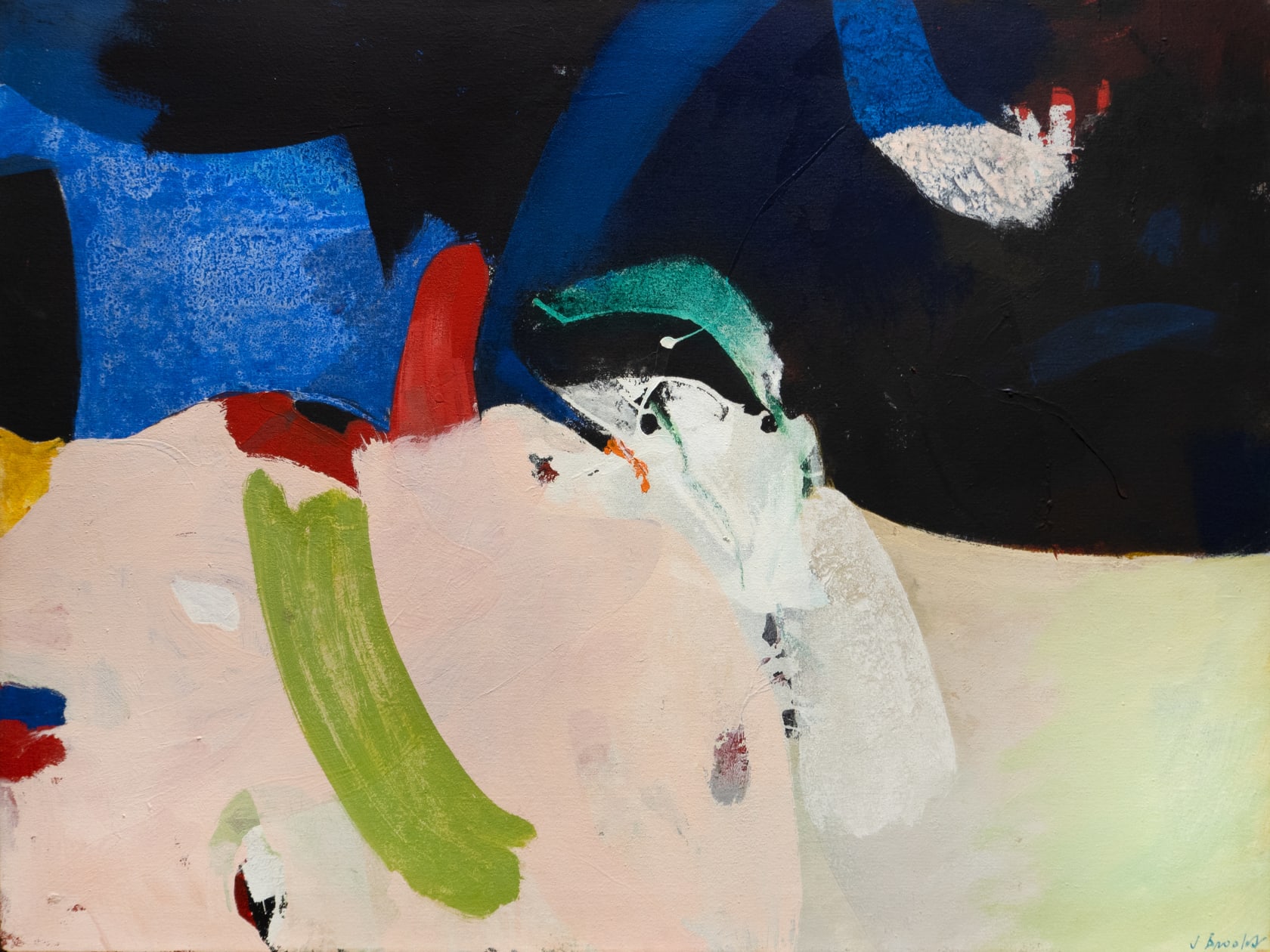 James Brooks, Opo, 1971