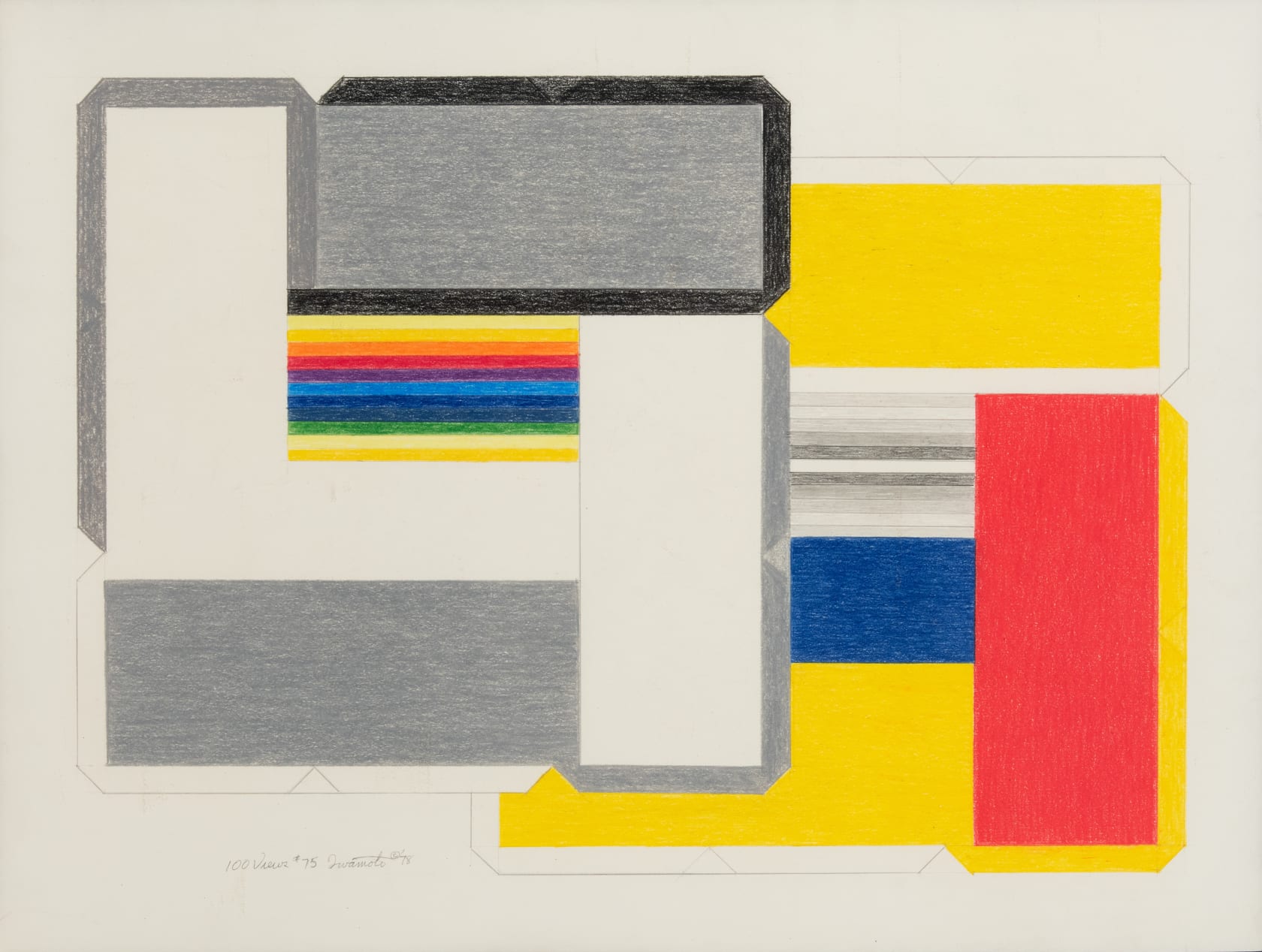 Ralph Iwamoto, 100 Views #75, 1978