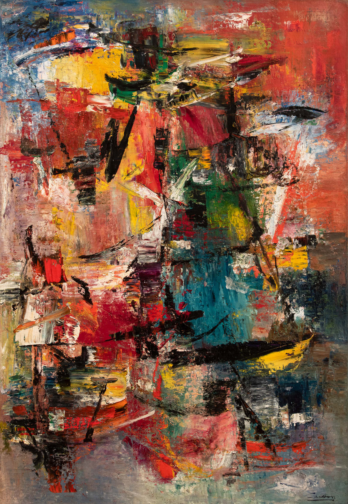 Norman Carton, Untitled #667, circa 1954