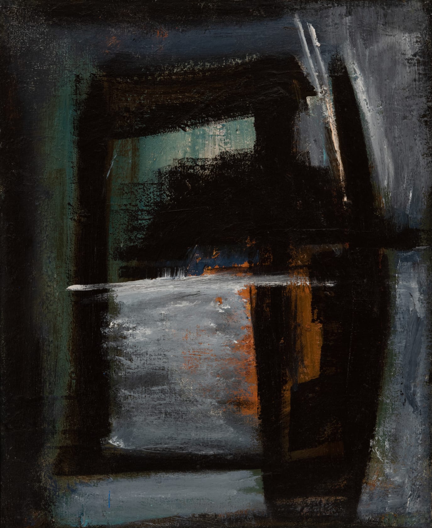 Dusti Bongé Dream Series No. 4, 1958/1960 Oil on canvas, 22 x 18 in. (55.9 x 45.7 cm)
