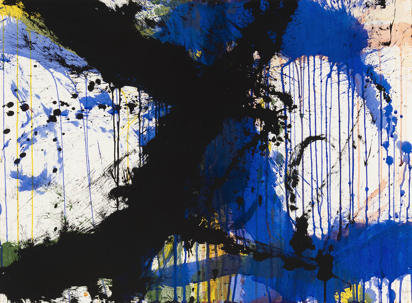 Norman Bluhm, The Bridge, 1962