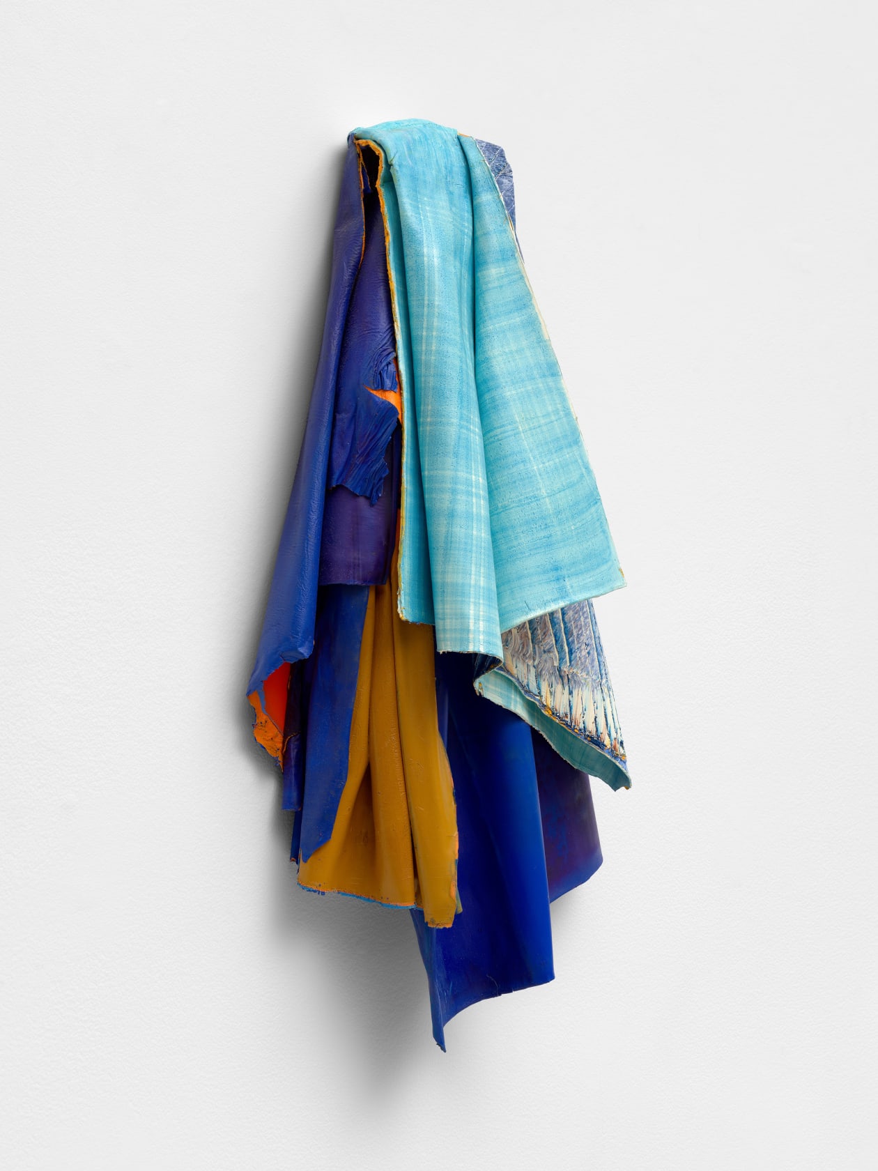 Leslie Wayne Paint/Rag 73, 2018 Oil on panel, 23 1/2 x 14 x 6 in. (59.7 x 35.6 x 15.2...