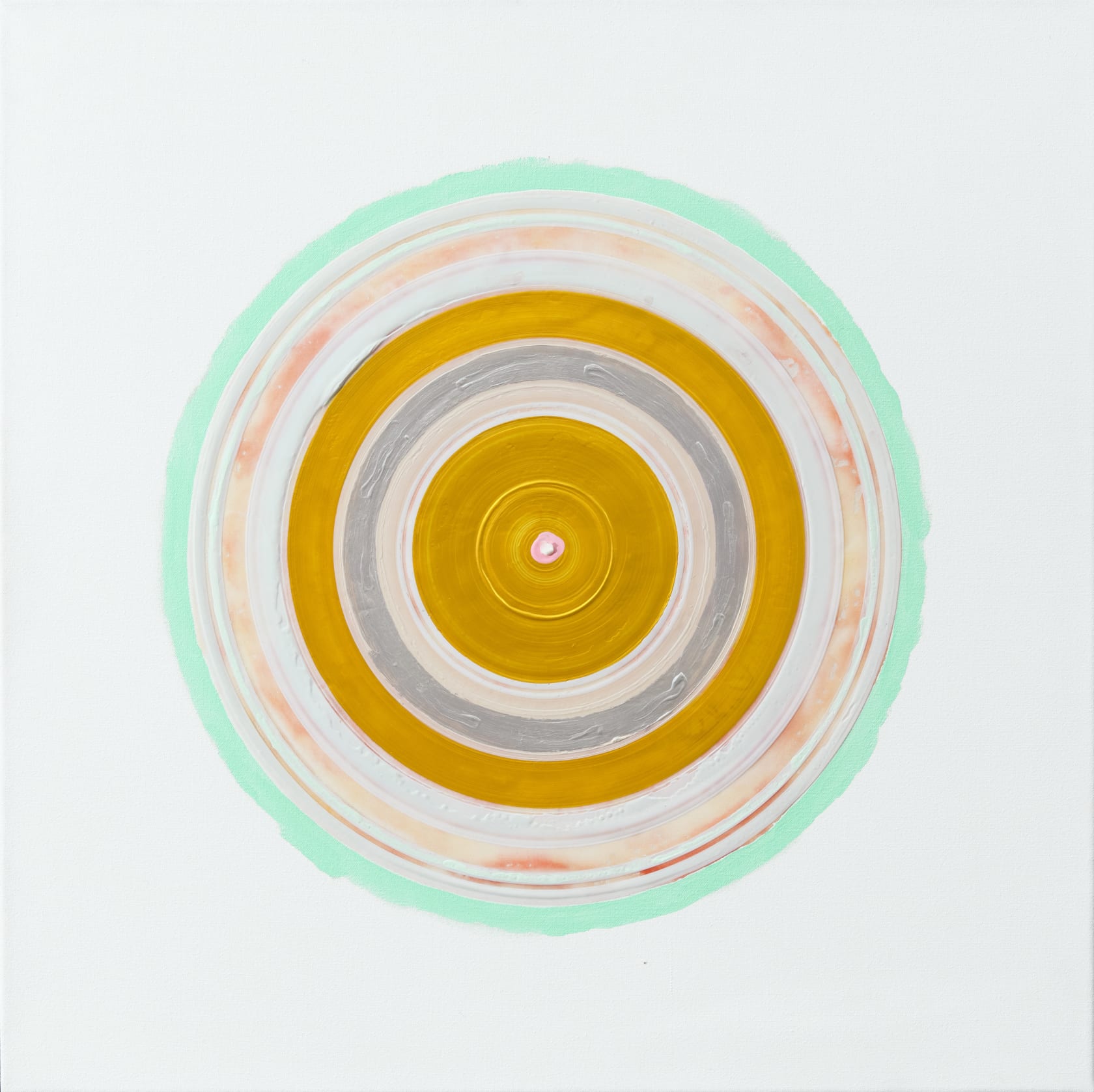 Kenneth Noland, Green Gold, 1999