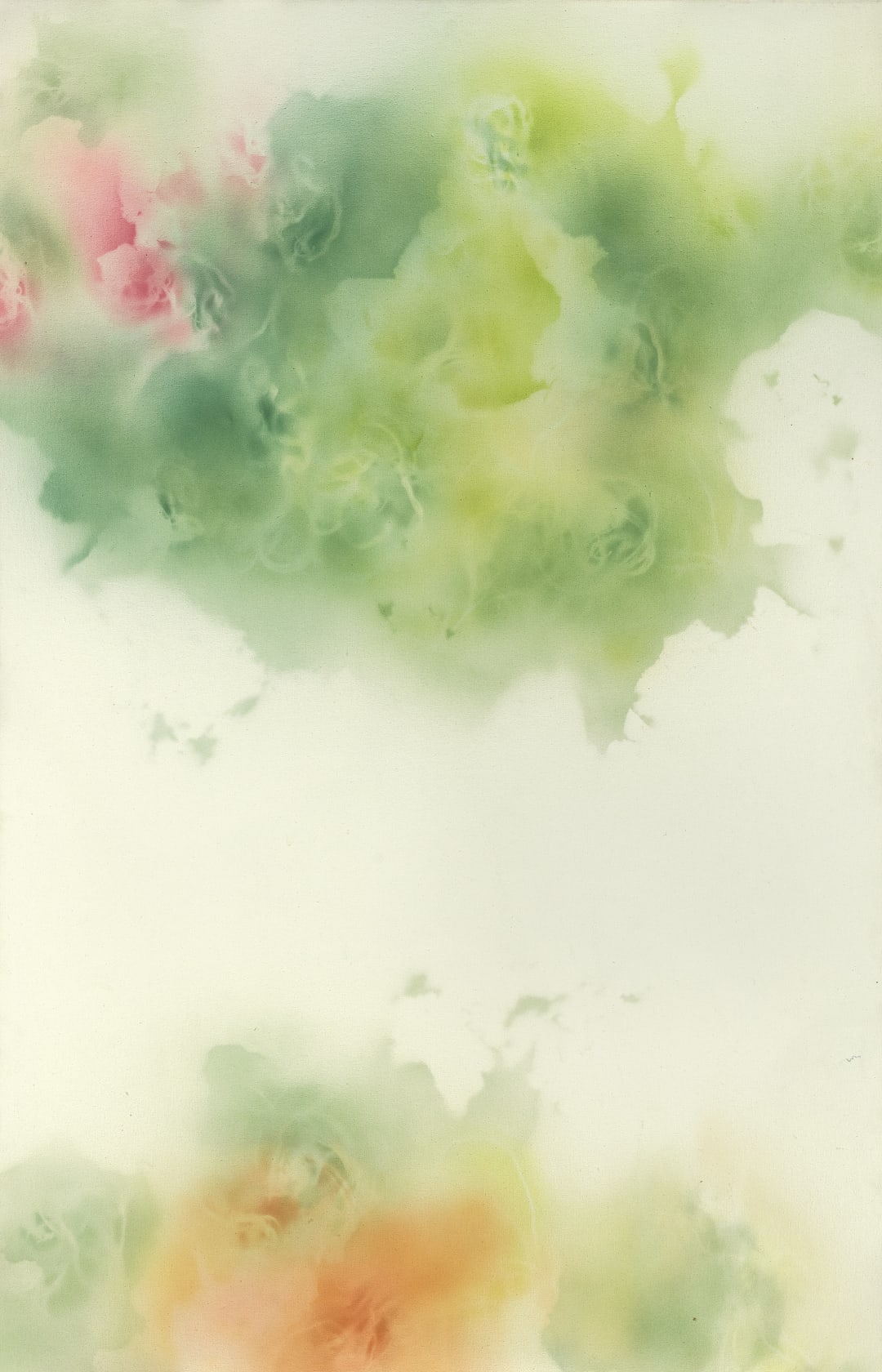 Sheila Isham #146 D.C. Space – “The Grass Tried to Reach the Sky”, 1978 Acrylic on canvas, 62 3/4 x...