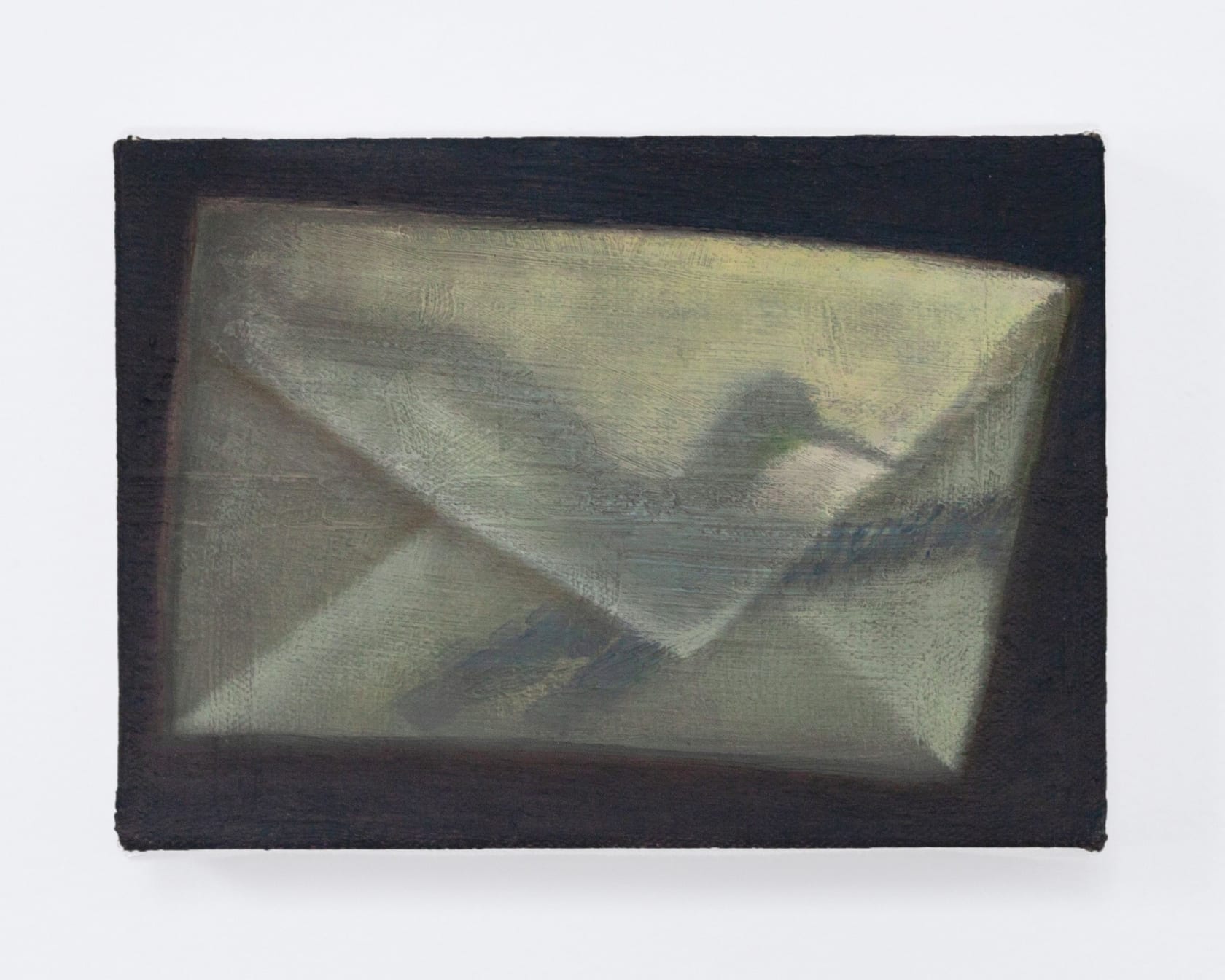 Calvin Kim In This Short Life, 2025 Oil on canvas, 5 x 7 x 1 1/2 in. (12.7 x 17.8...