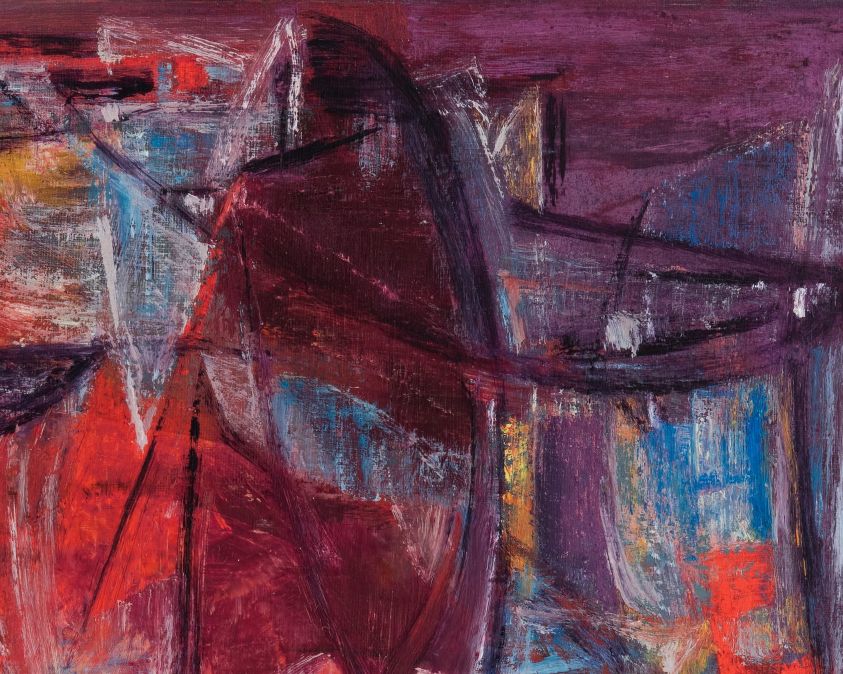 Norman Carton Untitled #554, 1953 Oil on canvas, 20 x 24 in. (50.8 x 61 cm)