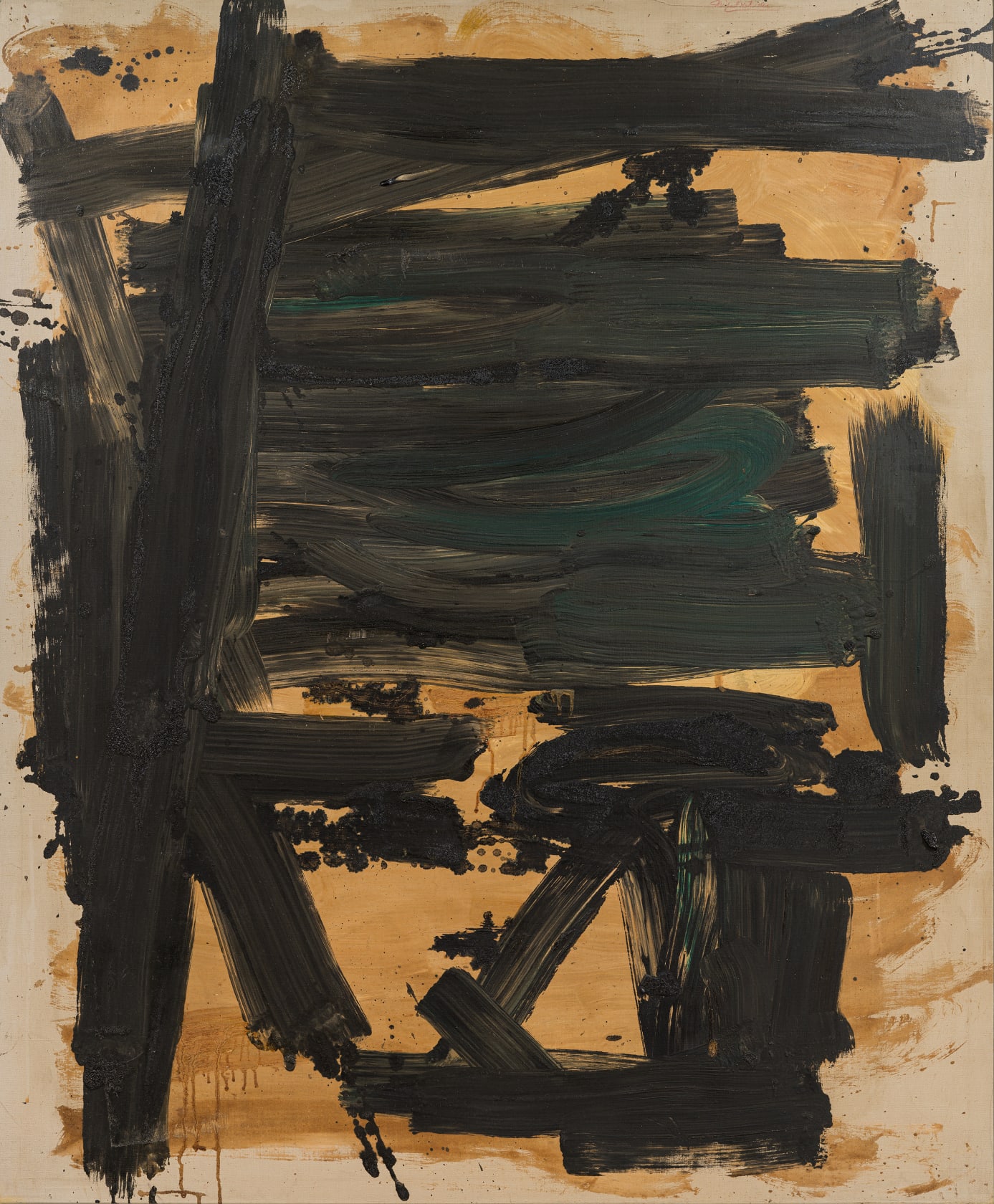 Michael (Corinne) West The Green Table, 1966 Oil on canvas, 60 x 49 1/2 in. (152.4 x 125.7 cm)