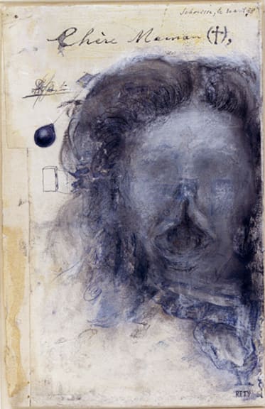 Thierry De Cordier Portrait - vulve de ma mere (vulva of my mother), 1988-98