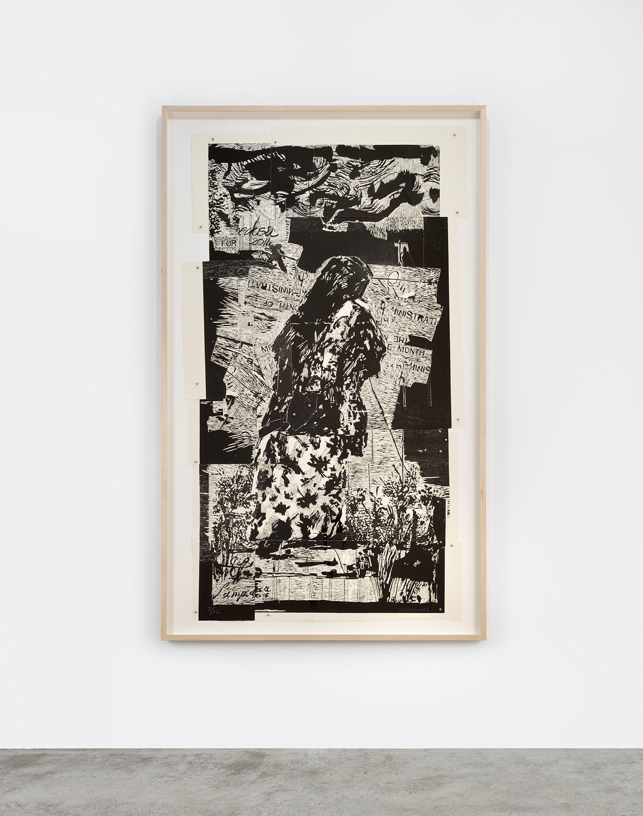William Kentridge Lampedusa, 2017