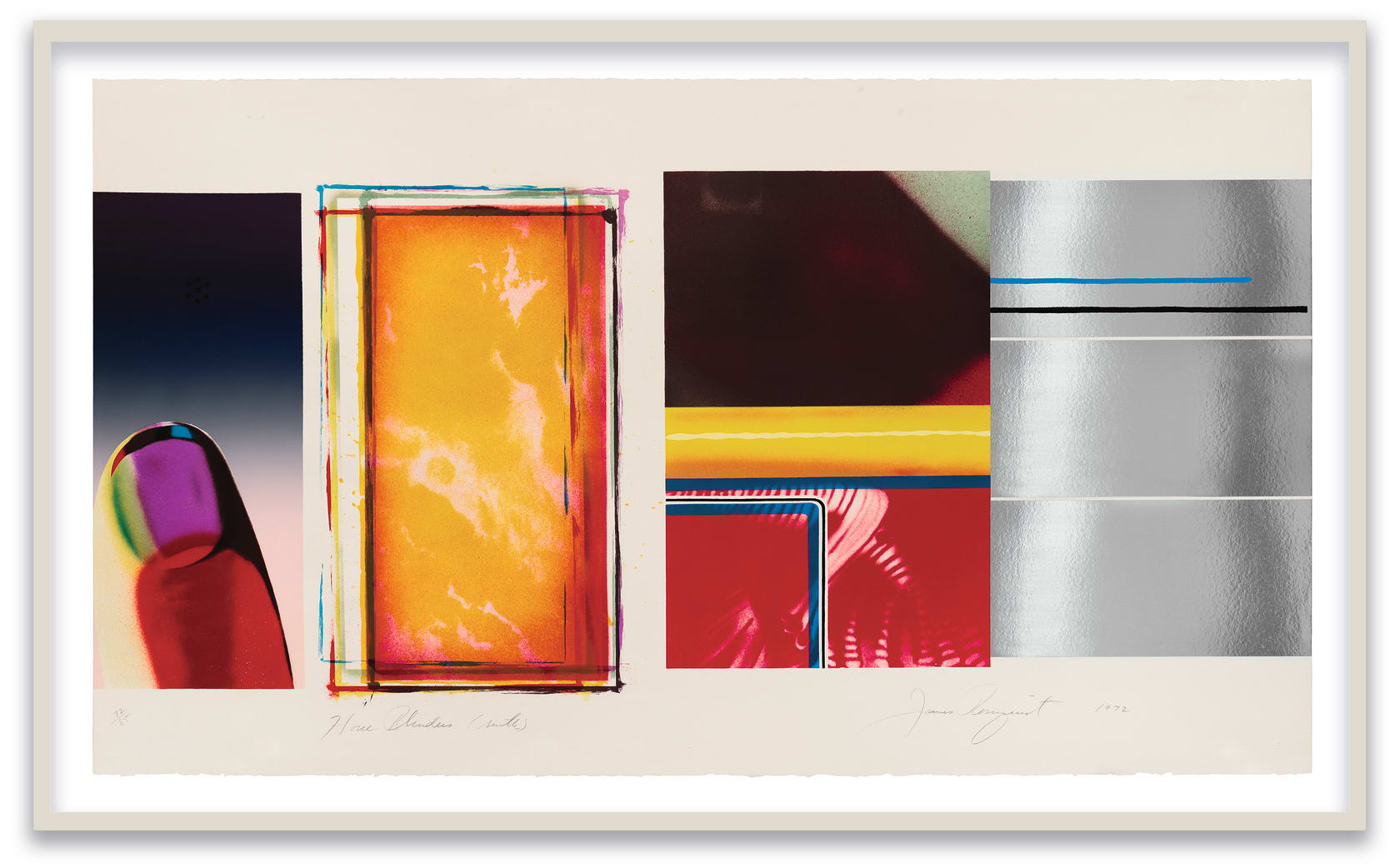 James Rosenquist, Horse Blinders (south), 1972
