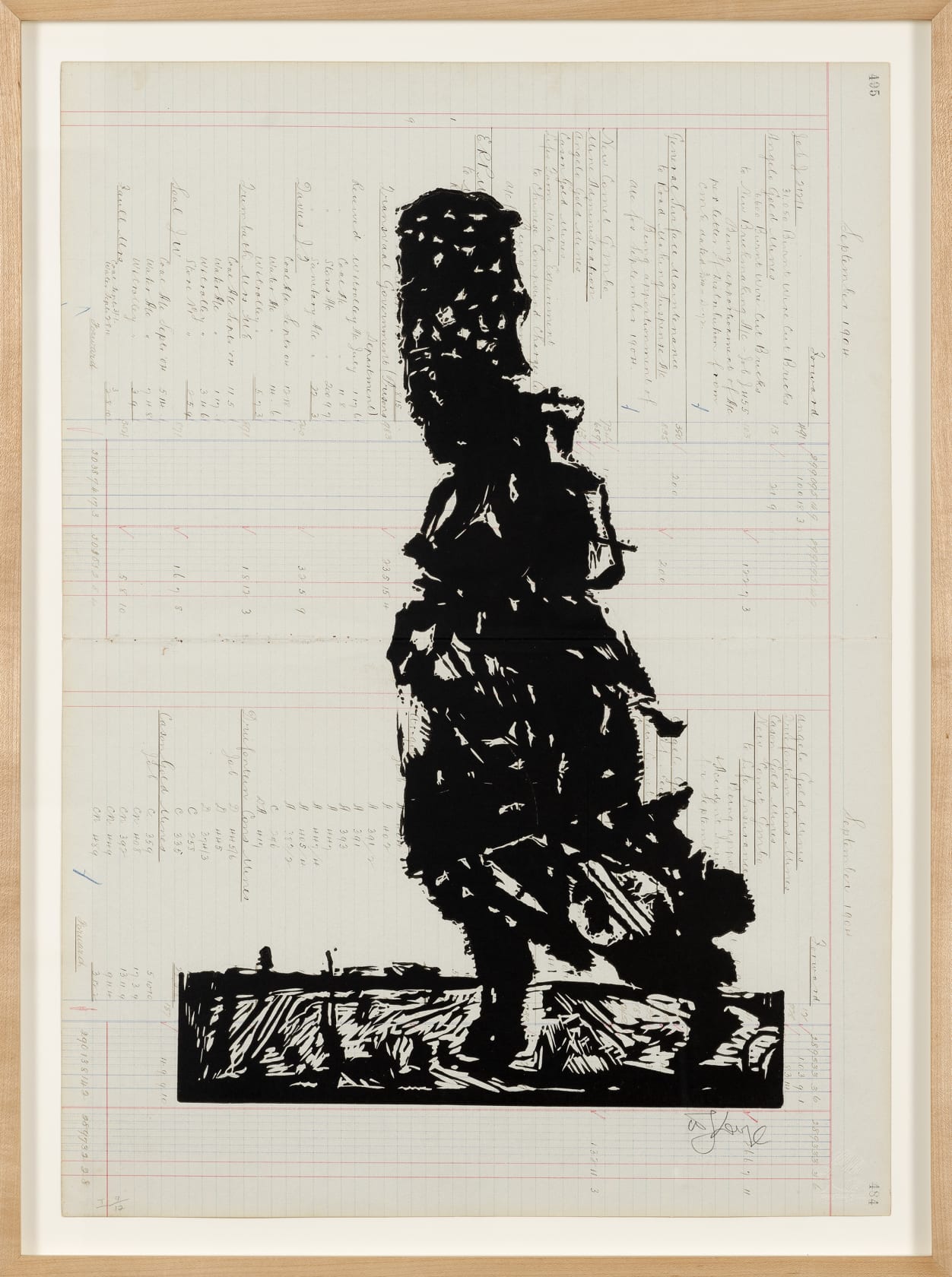 William Kentridge, Fire Walker, 2010
