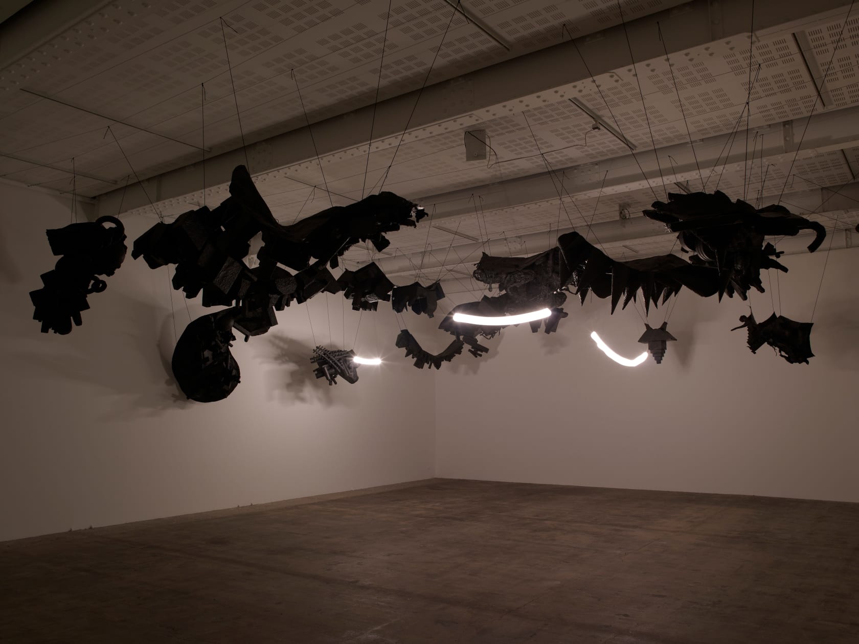 Annette Messager, Black Continents, 2010-2012