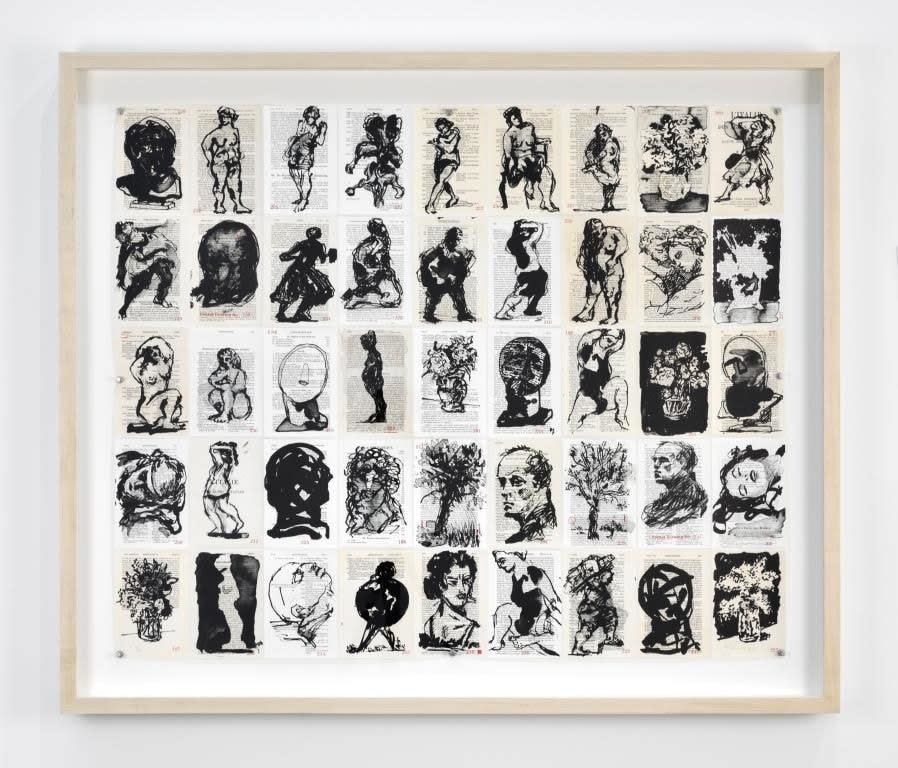 William Kentridge Pocket Drawings 187-241, 2016