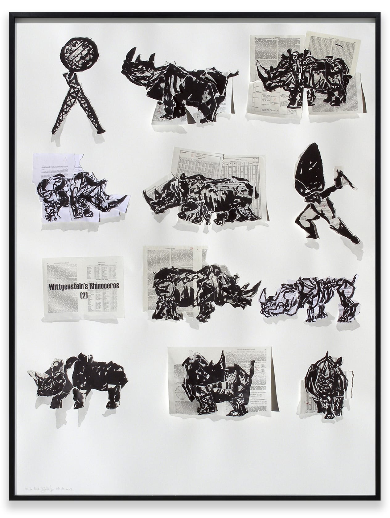 William Kentridge Wittgenstein's Rhinoceros, 2007