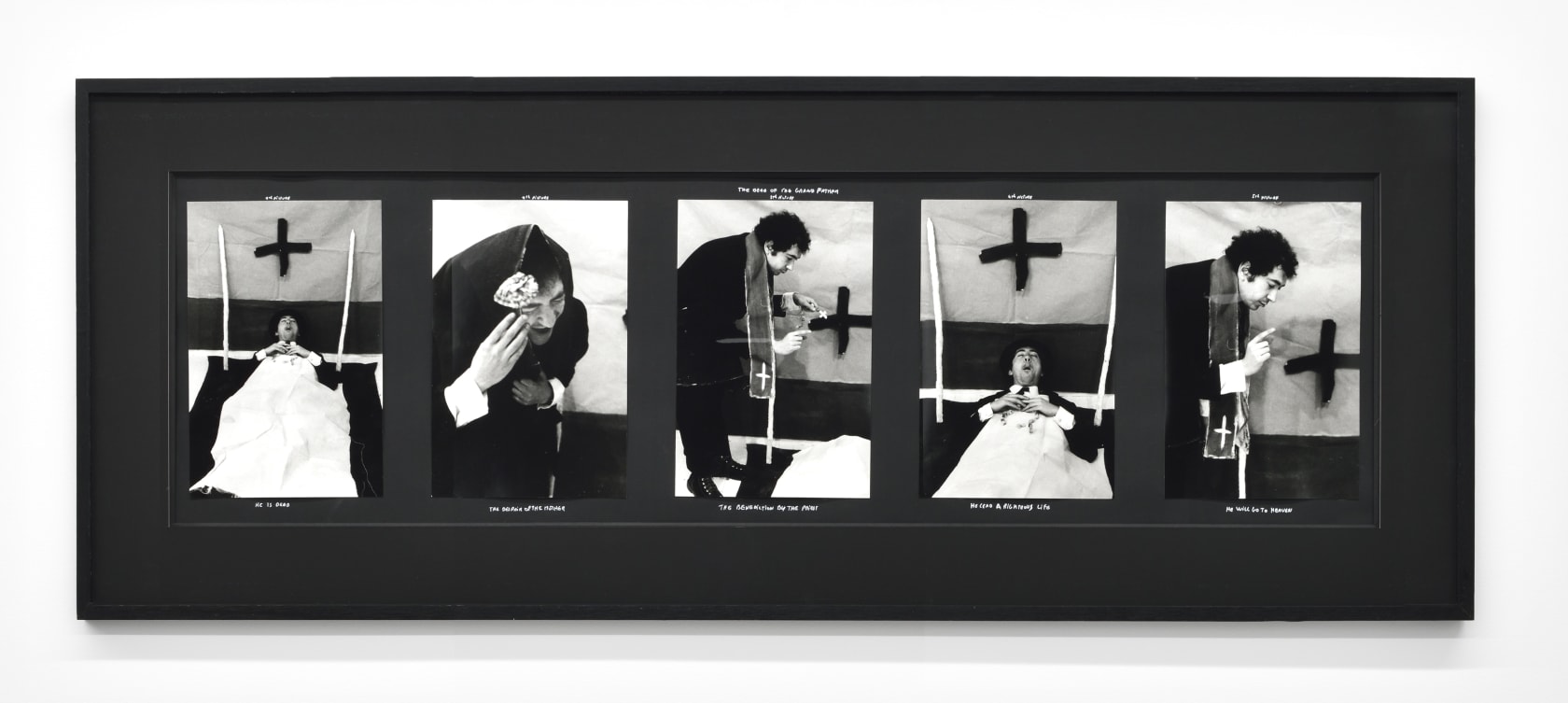 Christian Boltanski Saynètes comiques: The Death of the Grandfather, 1974