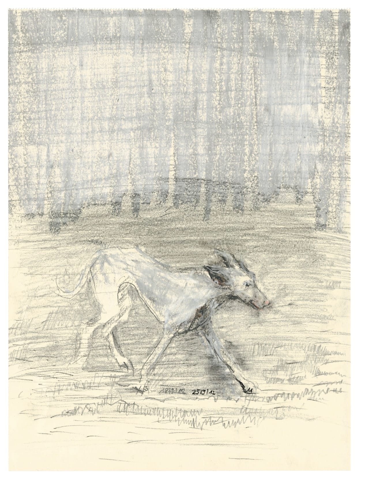 Sabine Moritz, Hund I-III/Dog I-III, 2012