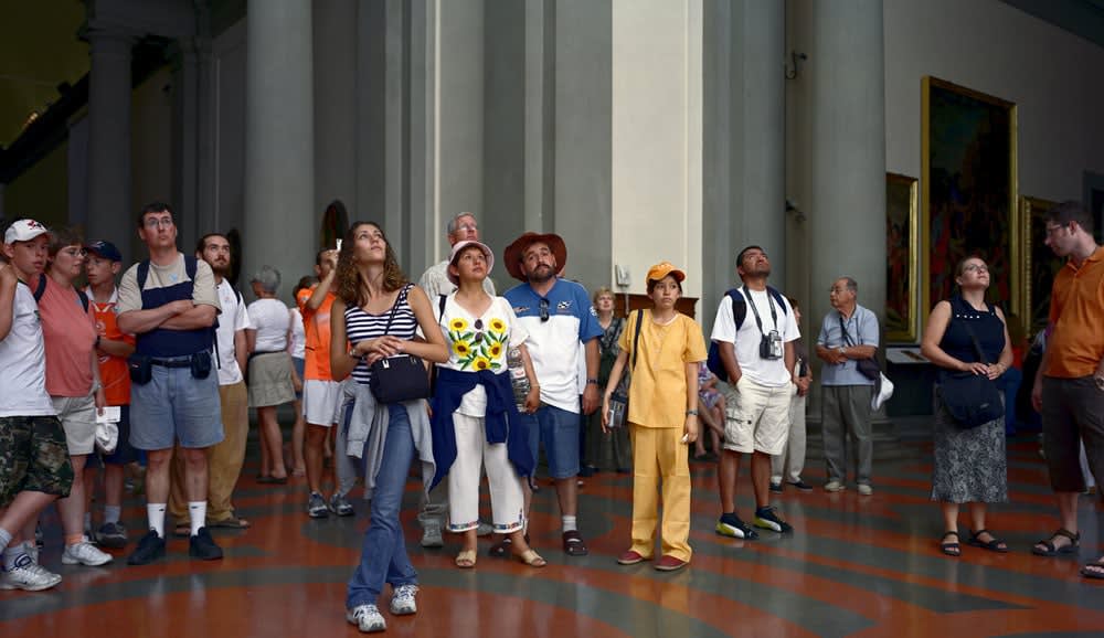 Thomas Struth Audience 7 (Galleria Dell'Accademia), Florenz, 2004