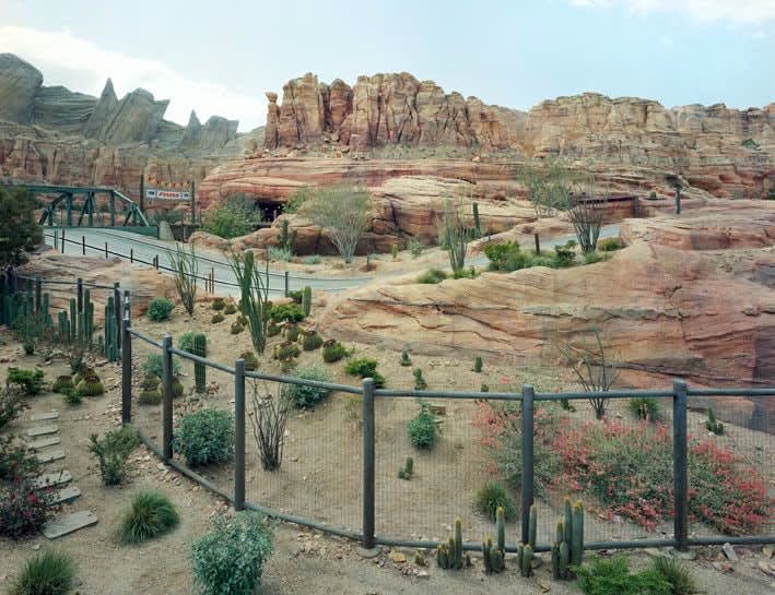 Thomas Struth Canyon, Anaheim, California, 2013