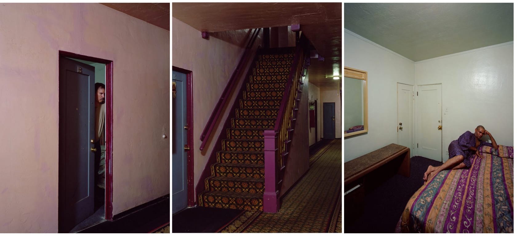 Jeff Wall Staircase & two rooms