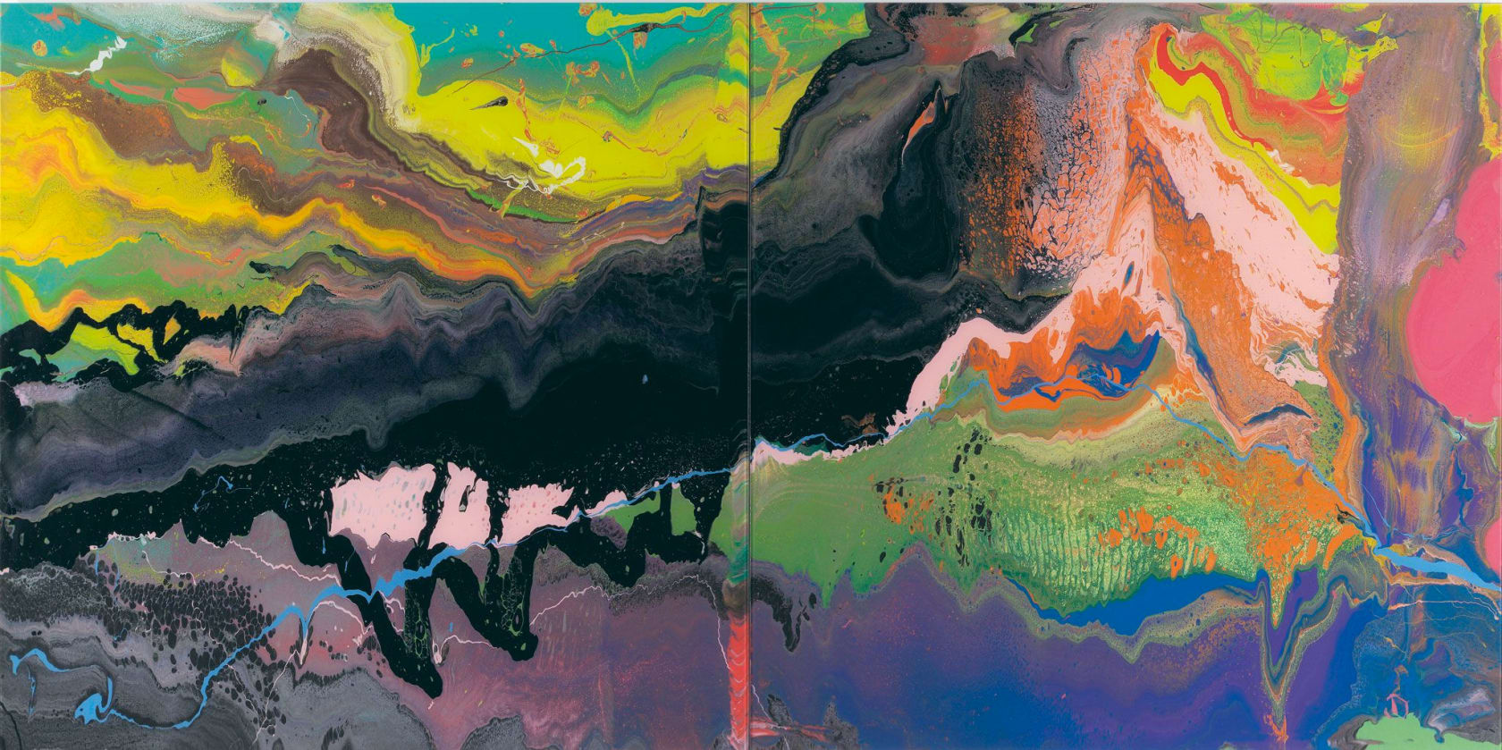 Gerhard Richter, 933-3 Flow, 2013