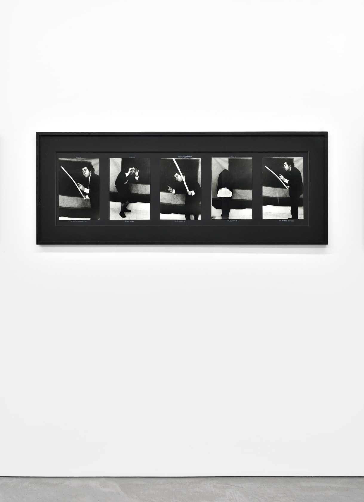 Christian Boltanski Saynètes comiques: The Punished Grimace, 1974