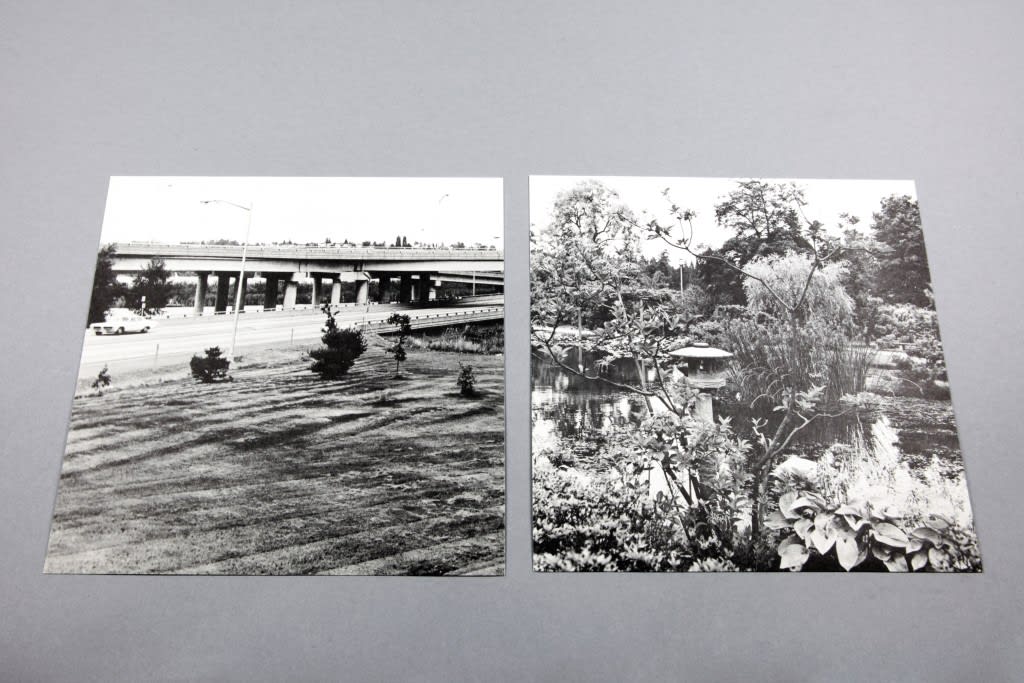 Douglas Huebler Location Piece #2, New York City - Seattle, Washington, 1969 Offset lithograph on paper, 19 sheets in printed...