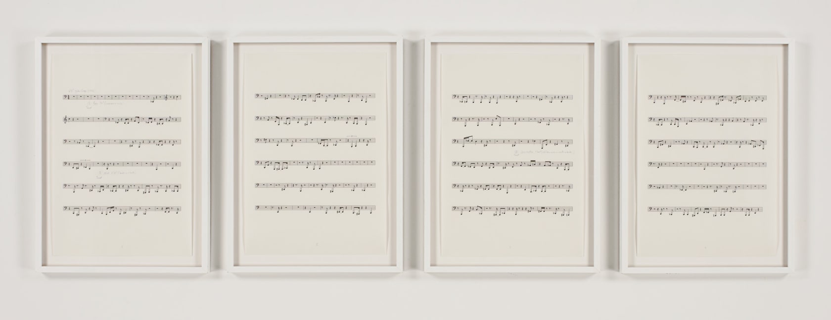 Pierre Huyghe Silence Score, 1997