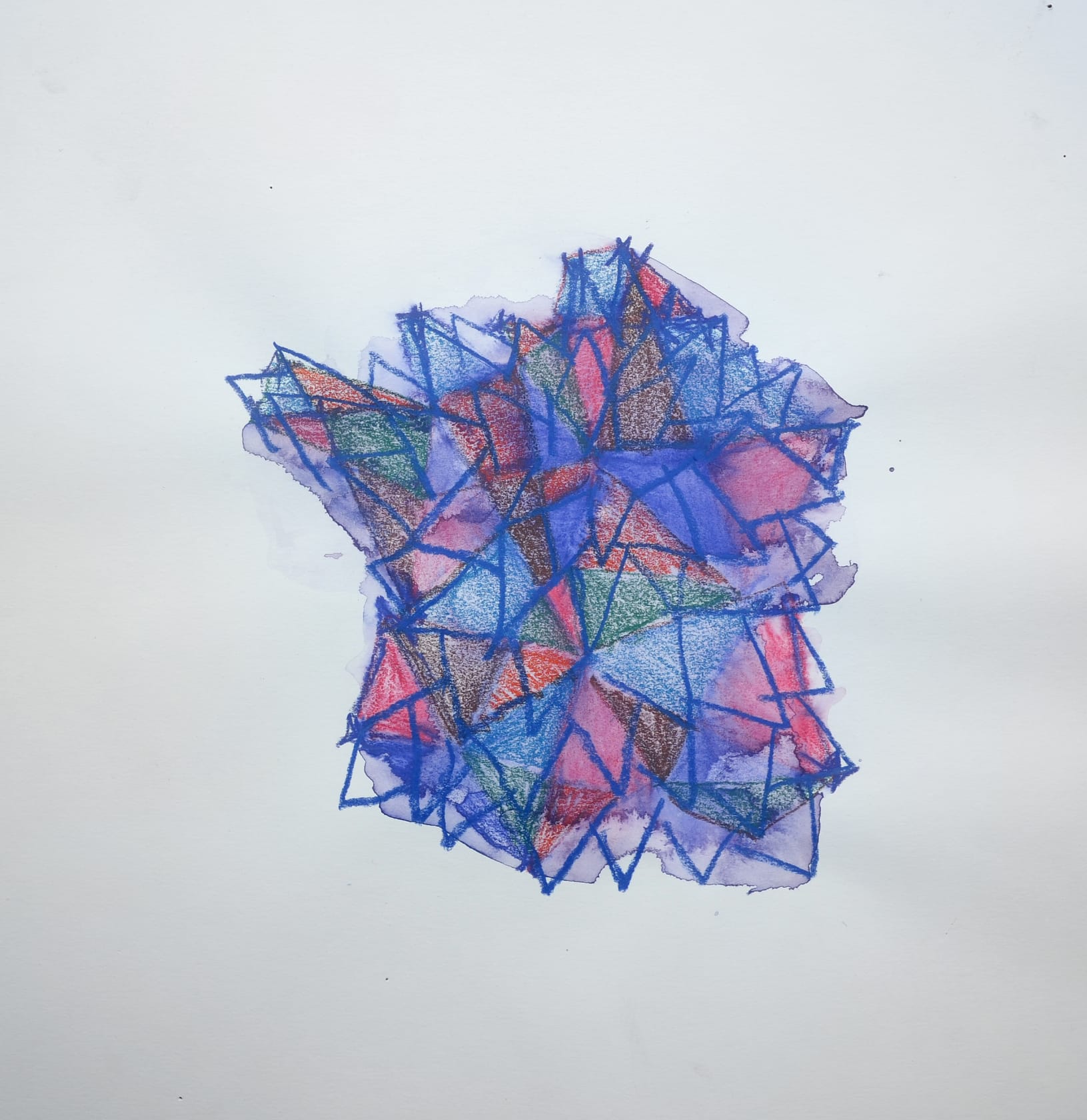 Annette Messager, Séries Faire des cartes de France / Sans titre (Untitled), 2000