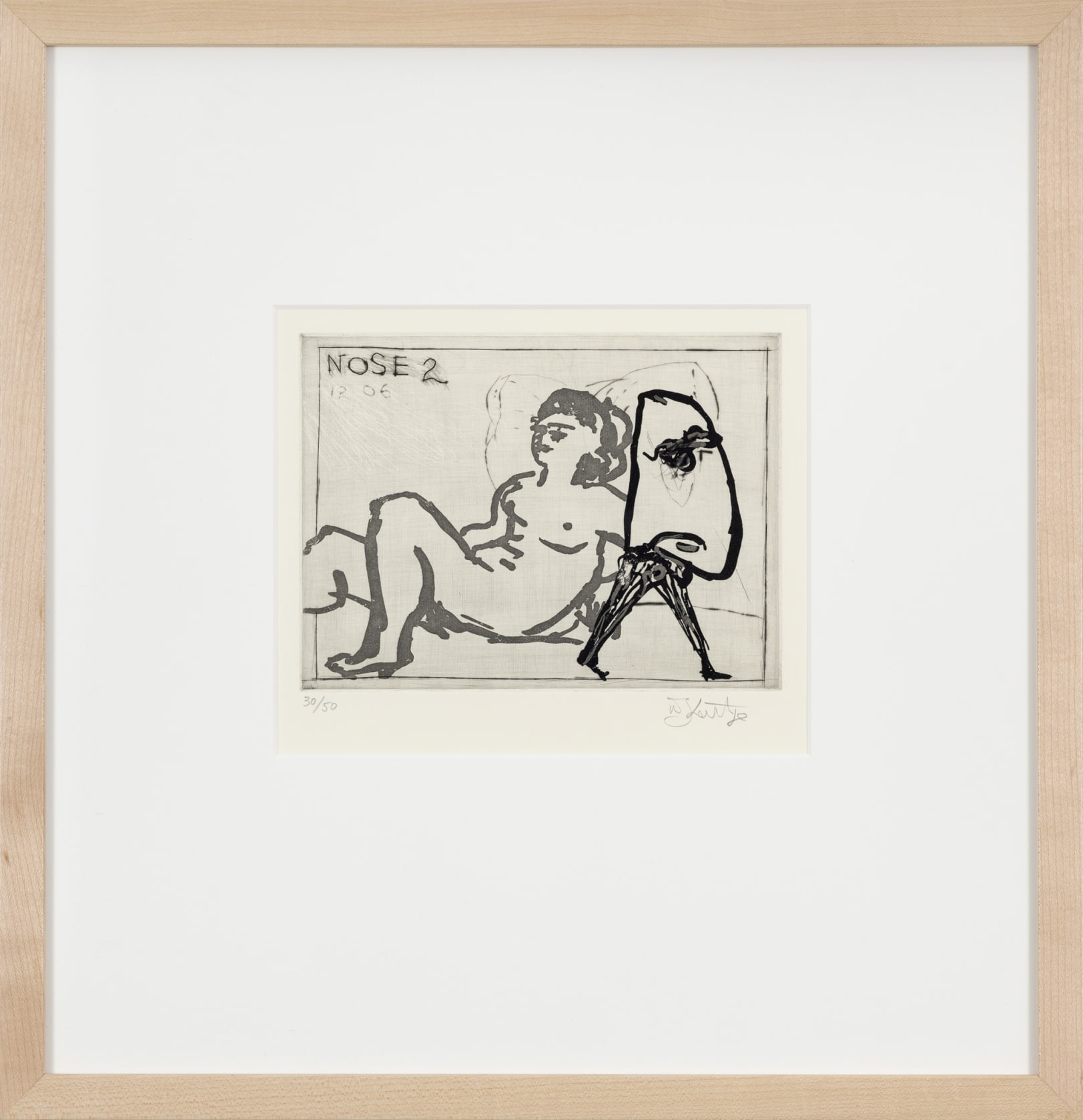 William Kentridge, Nose, 2007-2009