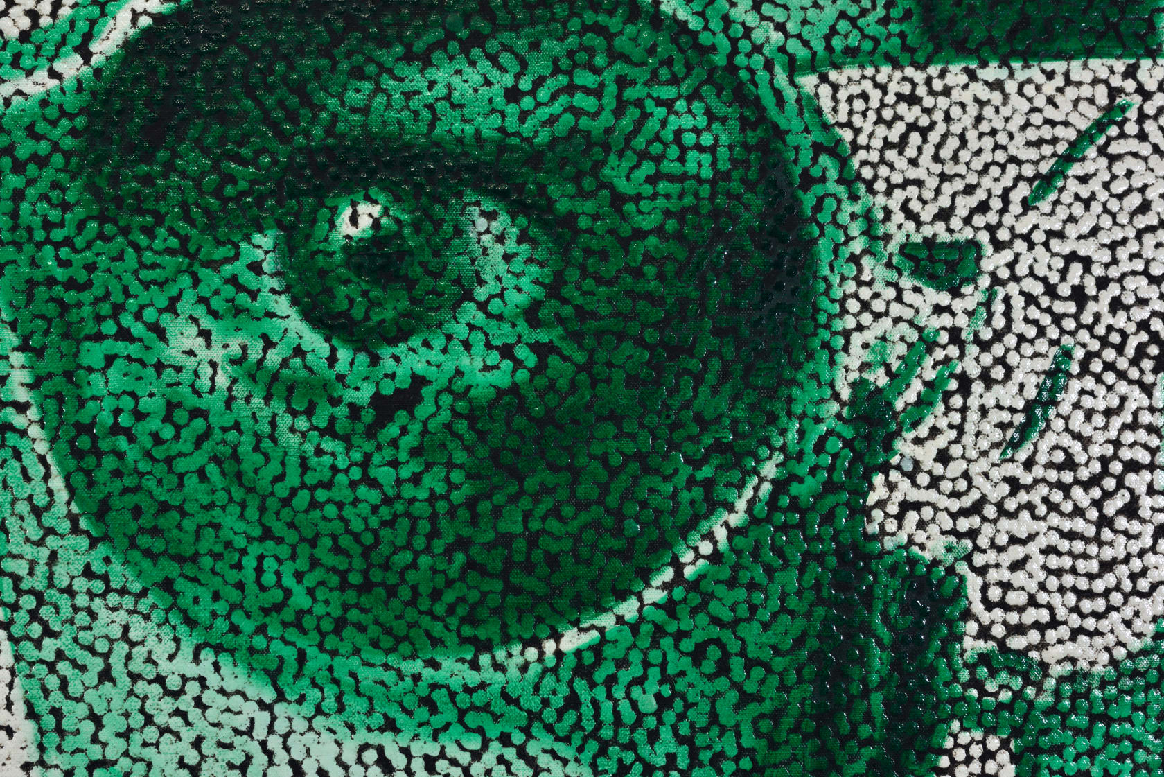 Daniel Boyd, Untitled (LIYSLOAGPCD), 2024