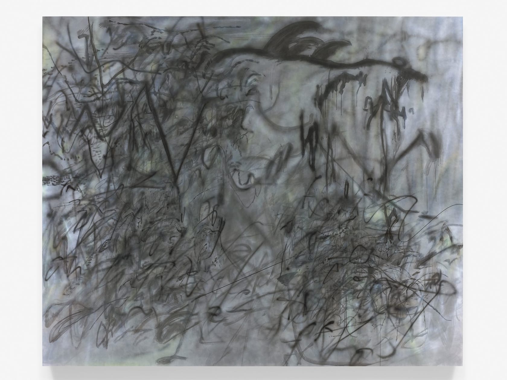 Julie Mehretu, Stelae 4 (Hoodnyx), 2016