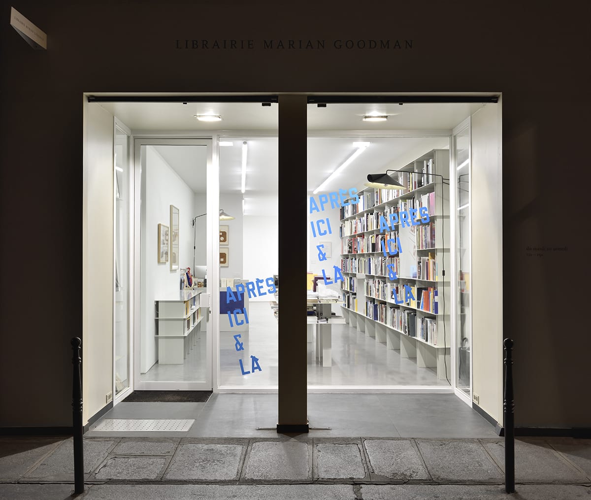 Lawrence Weiner, AFTER HERE & THERE, 2014