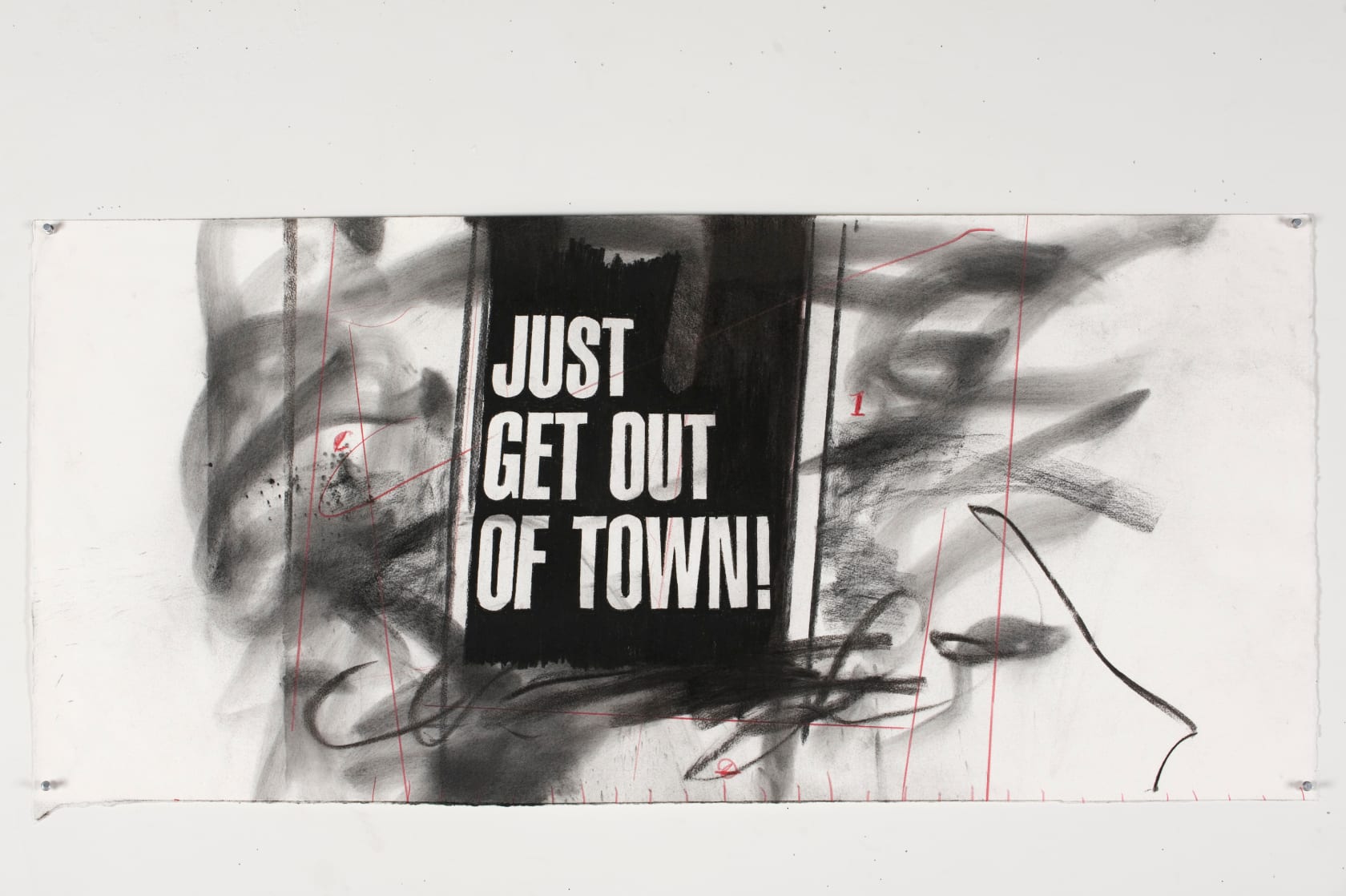 William Kentridge, Drawing for 'Other Faces', 2011