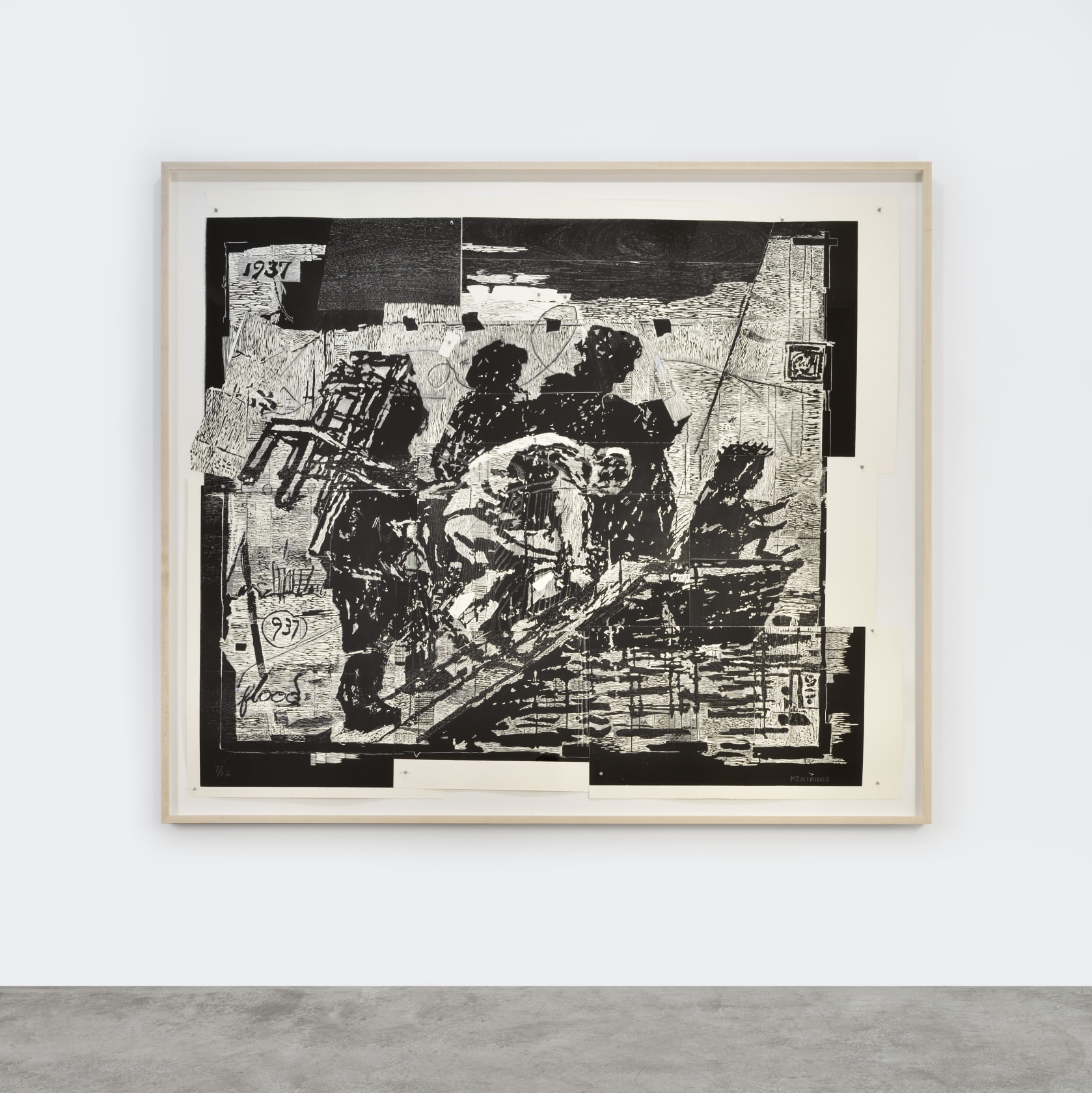 William Kentridge, The Flood, 2016