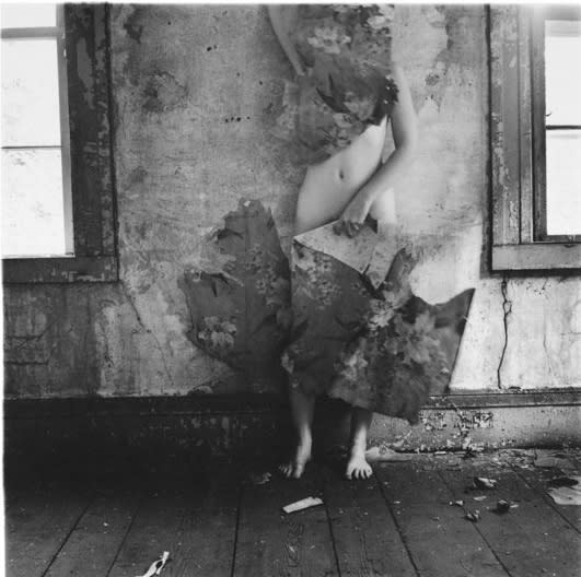 Francesca Woodman, From Space 2, Providence, Rhode Island, 1975-76