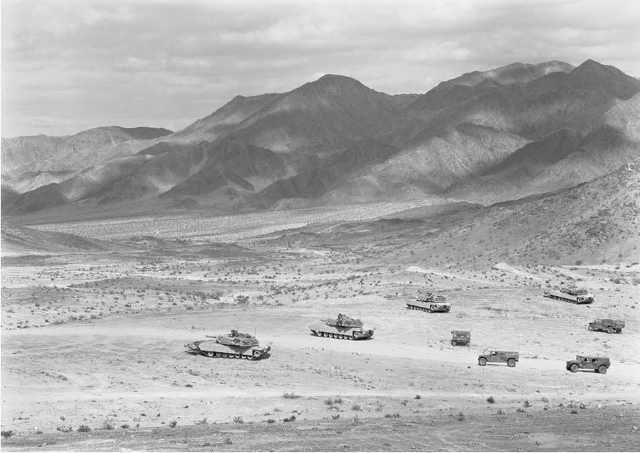 An-My Lê Mechanized Assault, from 29 Palms, 2003-2004