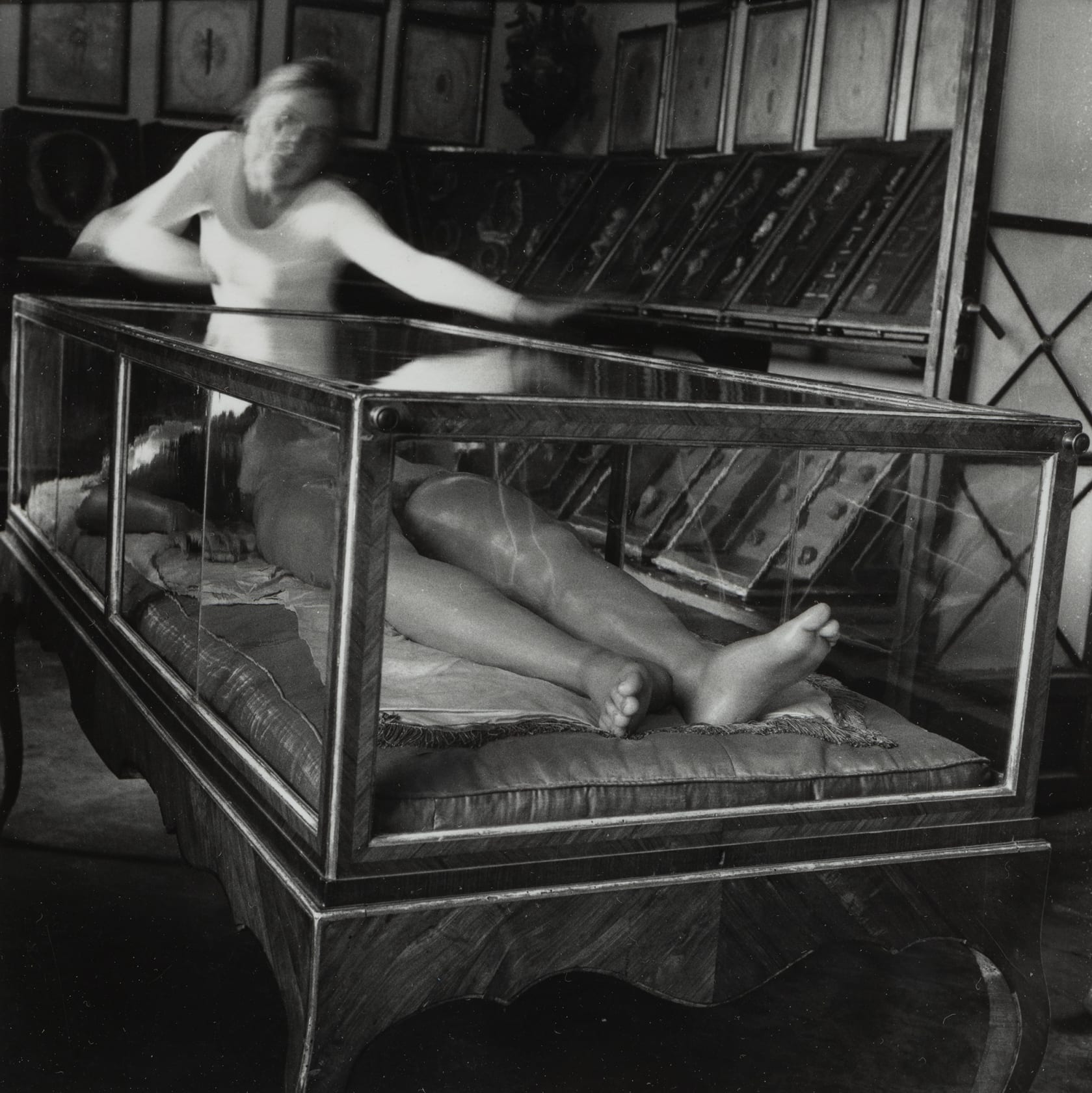 Francesca Woodman Untitled, Florence, Italy, c. 1976 Vintage gelatin silver print Image: 4 5/8 x 4 3/4 in. (11.7 x...