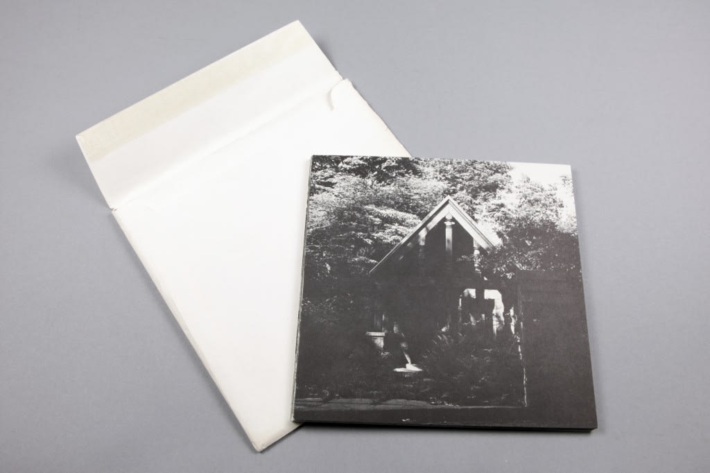 Douglas Huebler Location Piece #2, New York City - Seattle, Washington, 1969 Offset lithograph on paper, 19 sheets in printed...