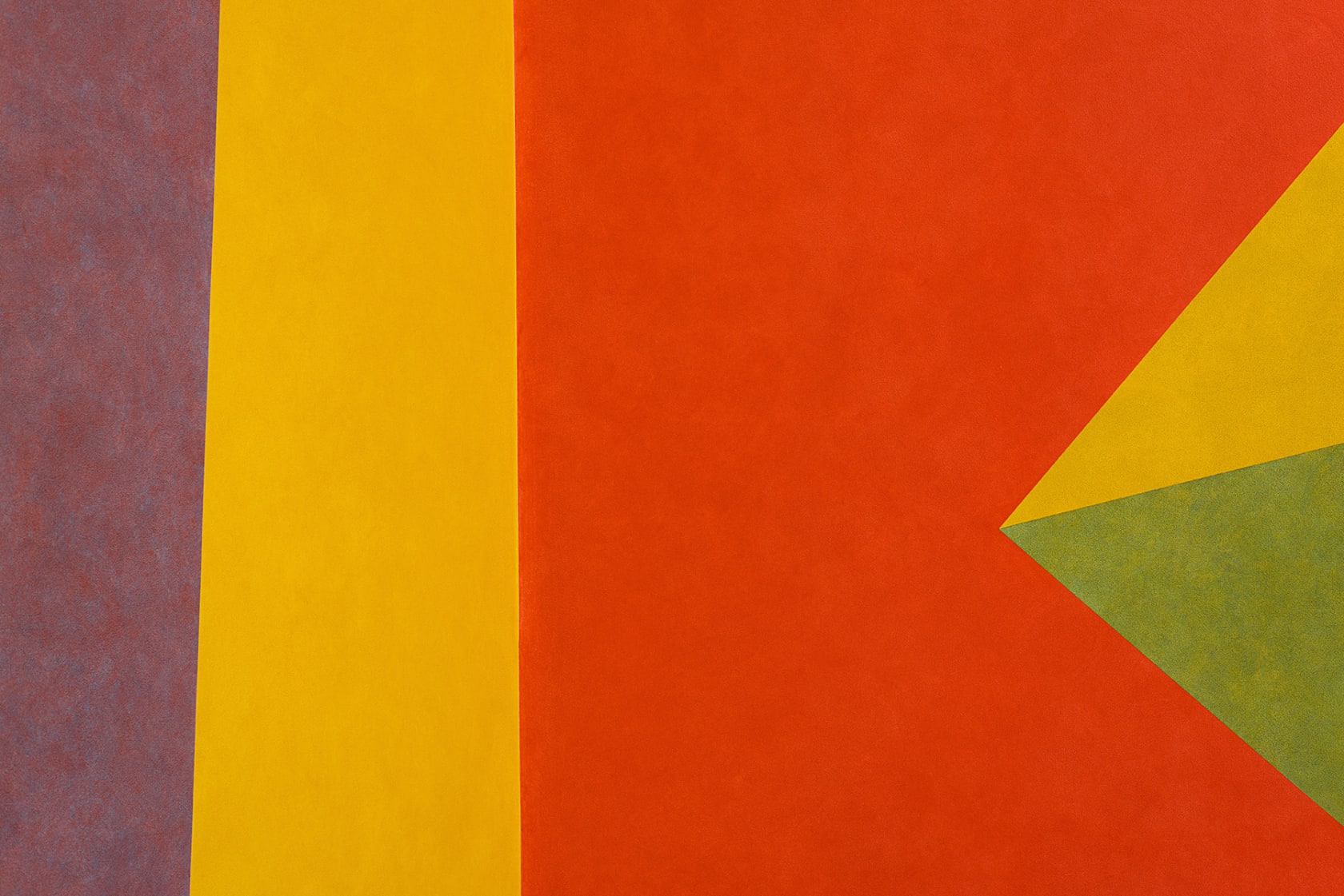 Sol LeWitt Wall drawing #757: A tilted form with color ink washes superimposed, 1994