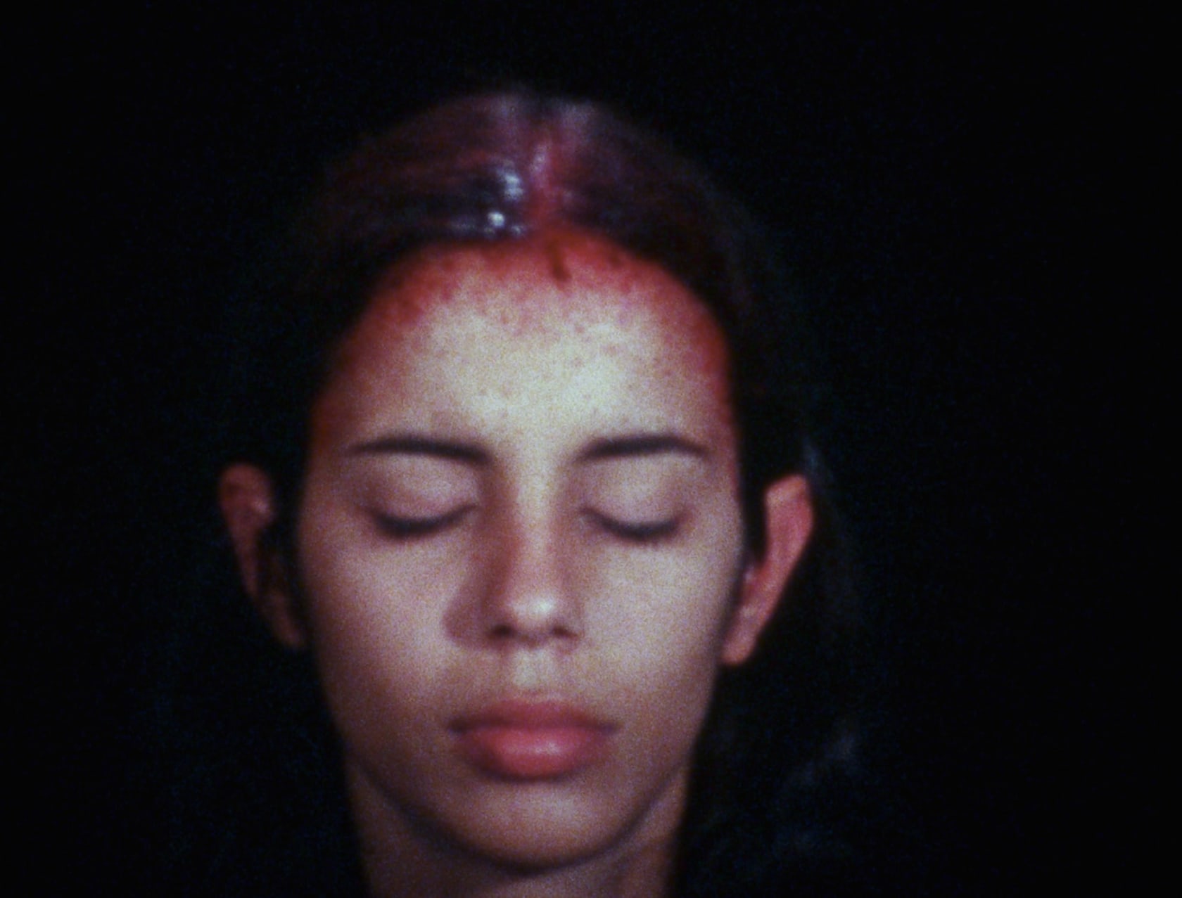 Ana Mendieta, Sweating Blood, 1973