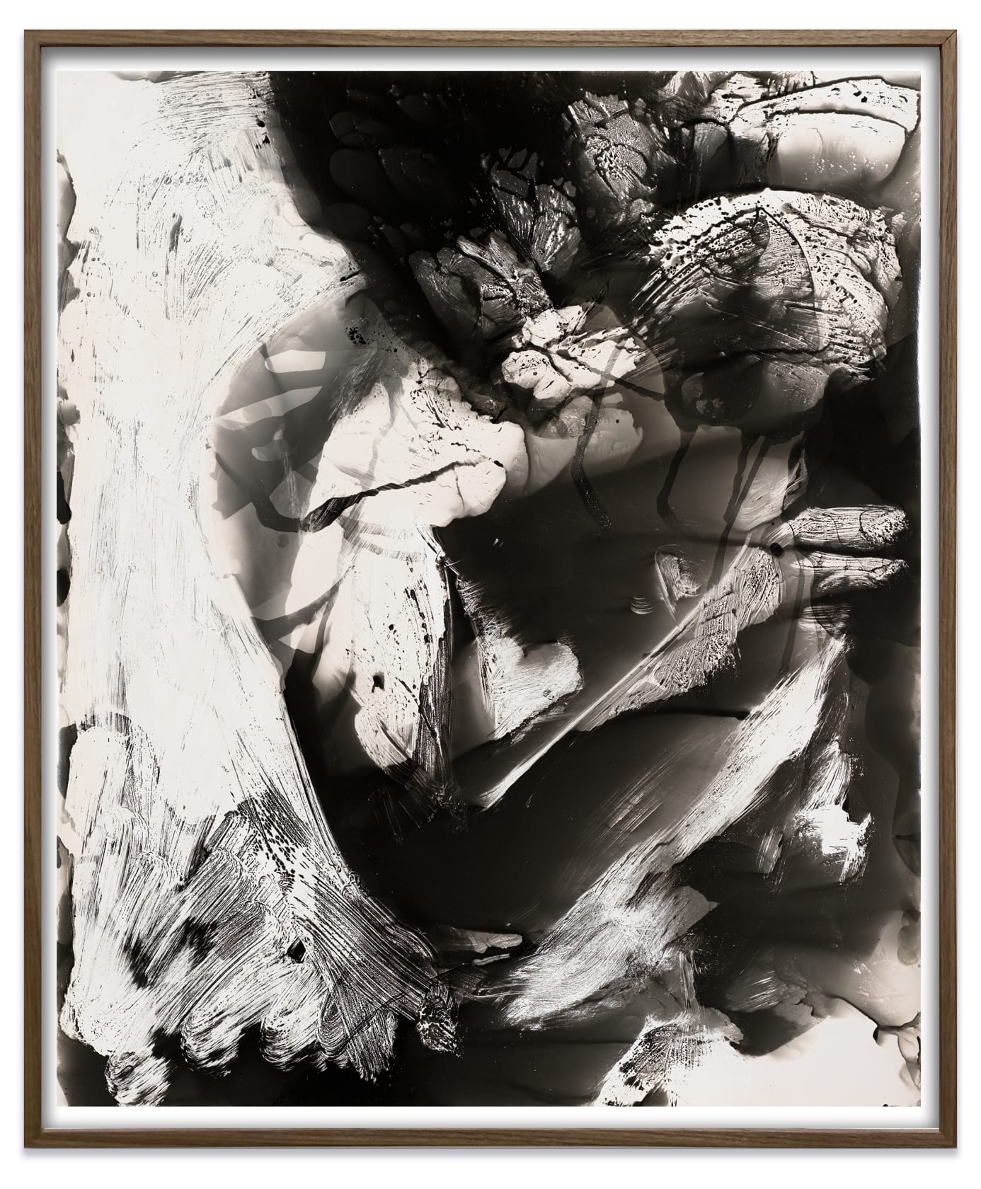 Matt Saunders All the borders of itself, 2018 Unique silver gelatin print on fiber paper 24 x 20 in. (61...